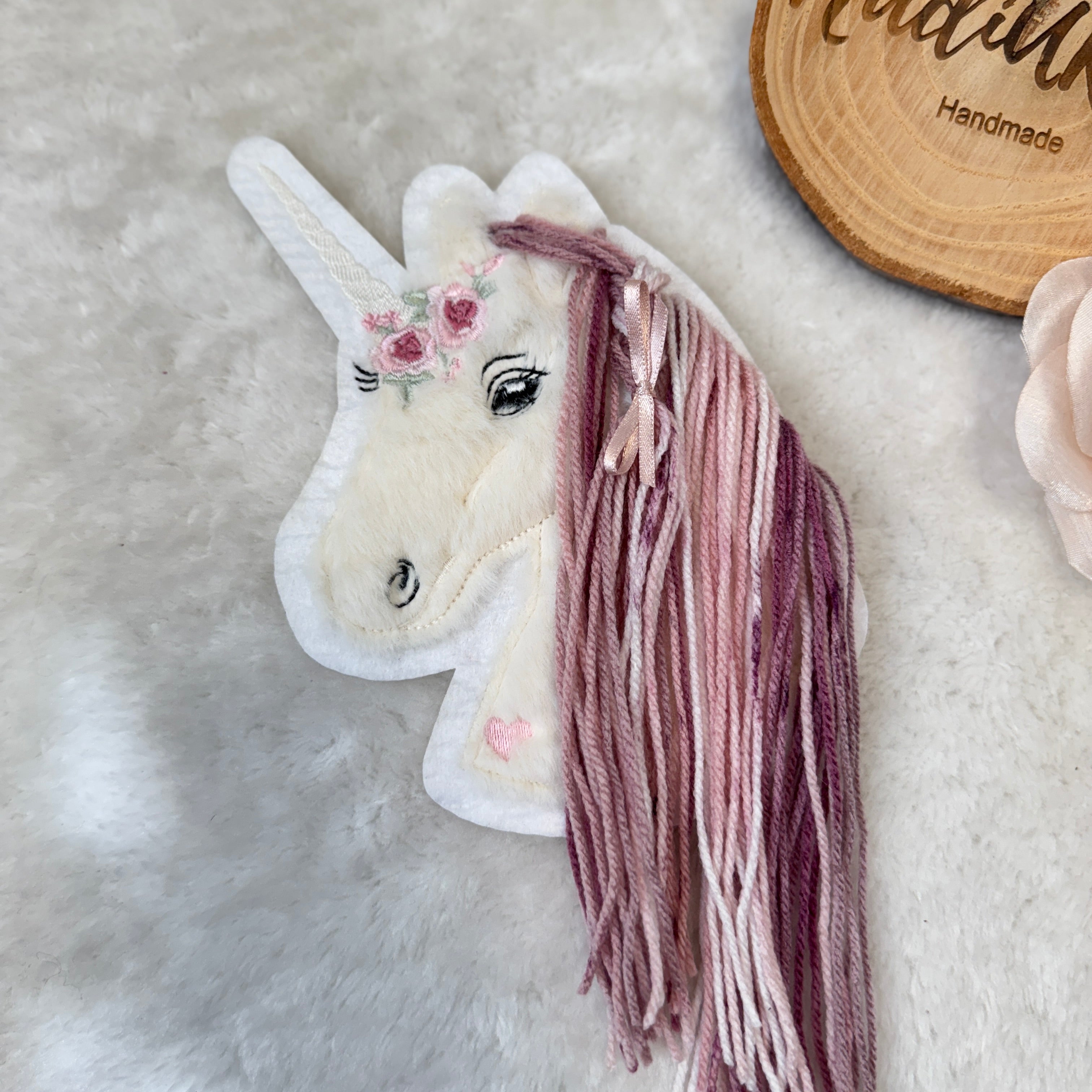 Einhorn Patch/Aufnäher - Maulbeere