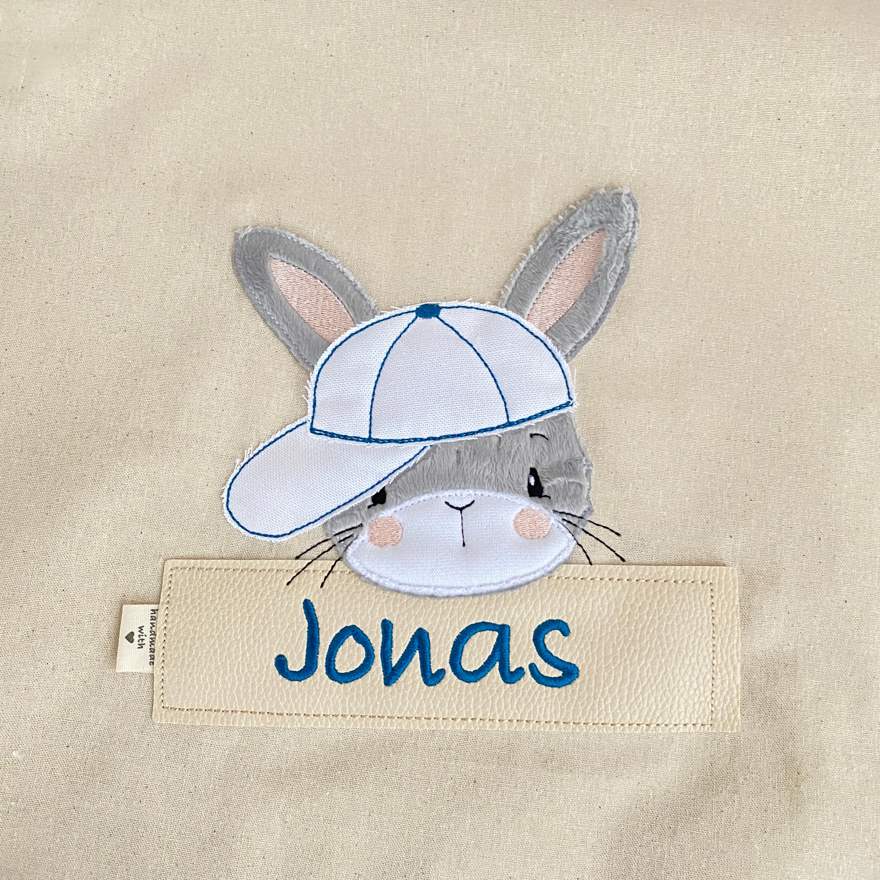 Kindergartenbeutel Hase Mädchen oder Jungen