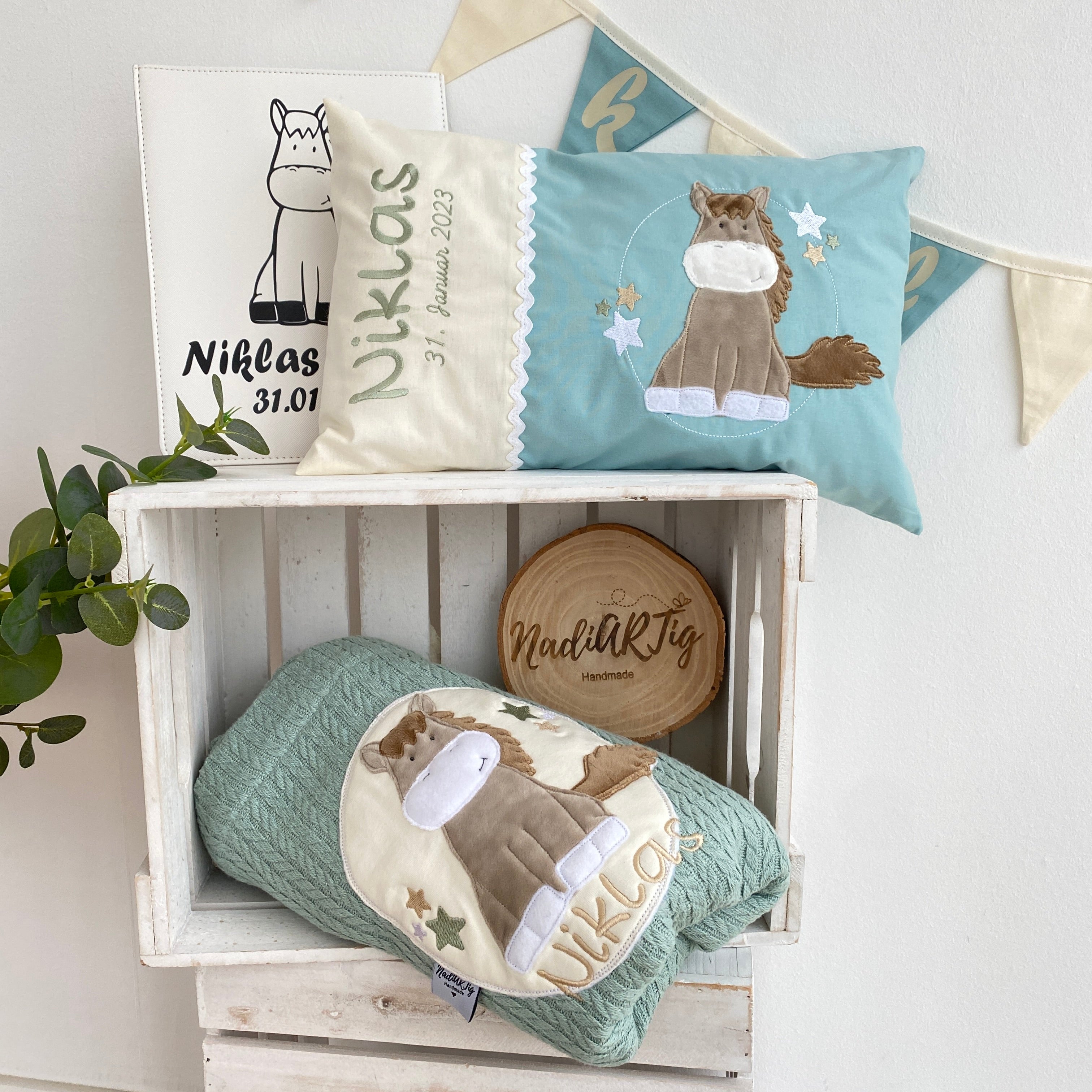 Geburtskissen - Pony