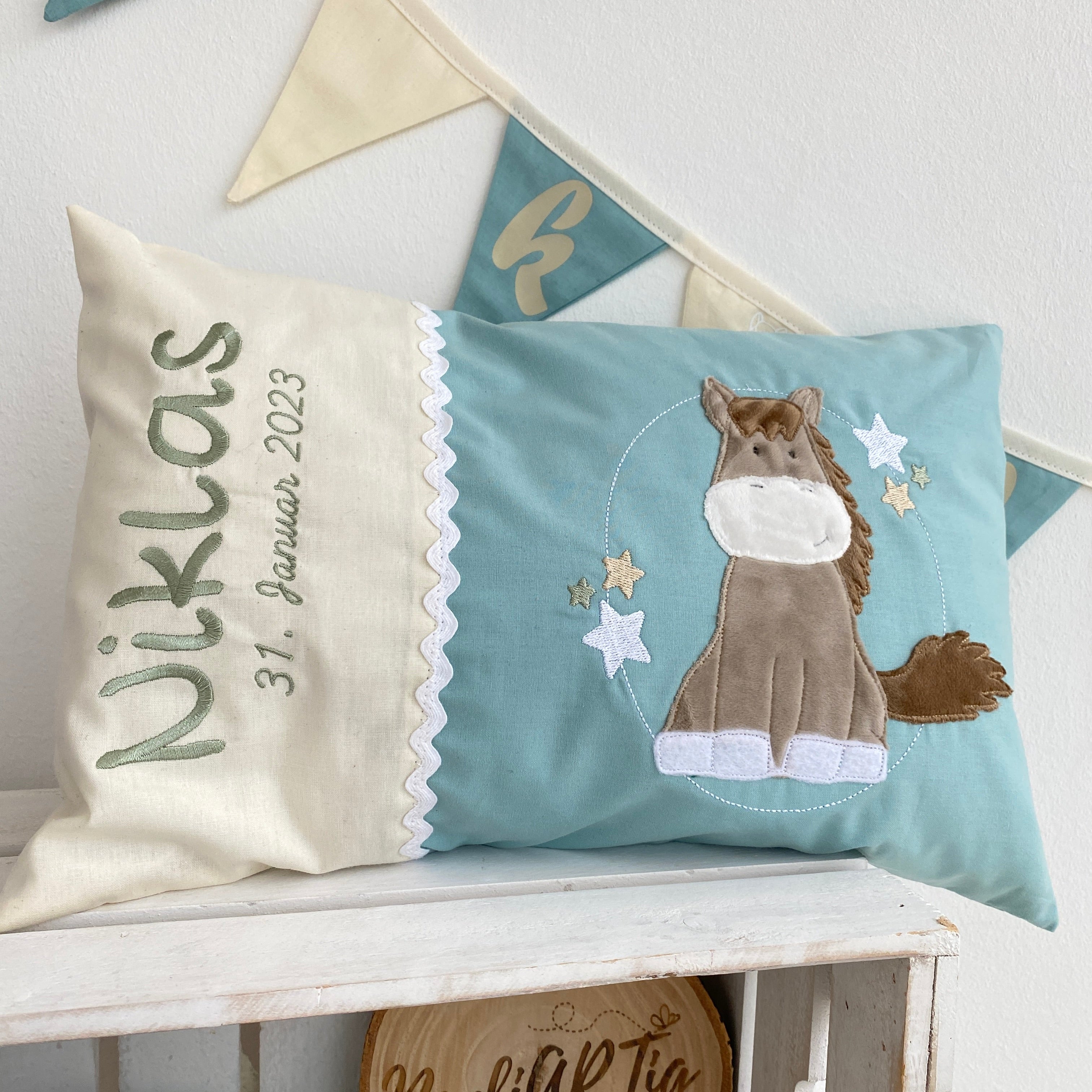 Geburtskissen - Pony