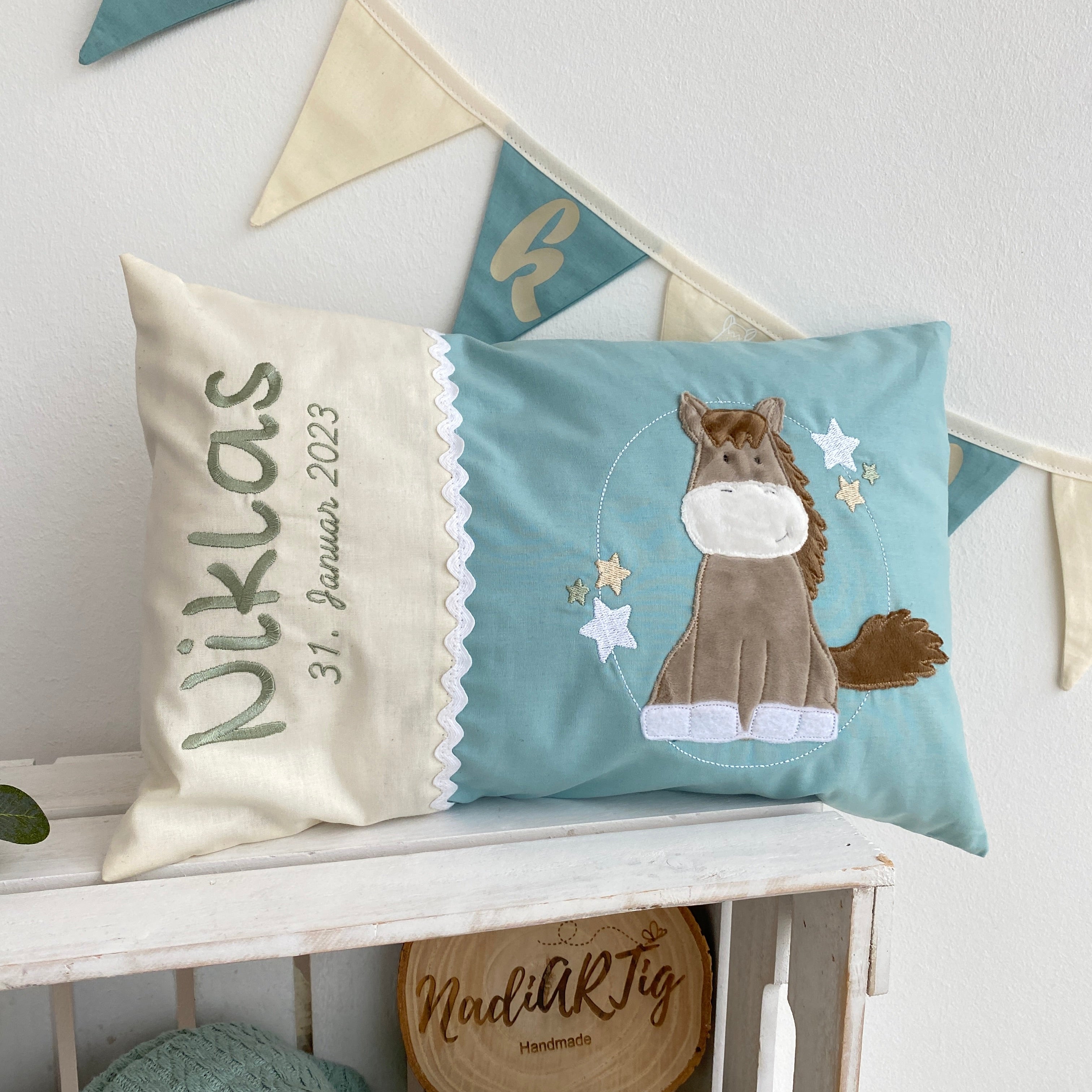 Geburtskissen - Pony