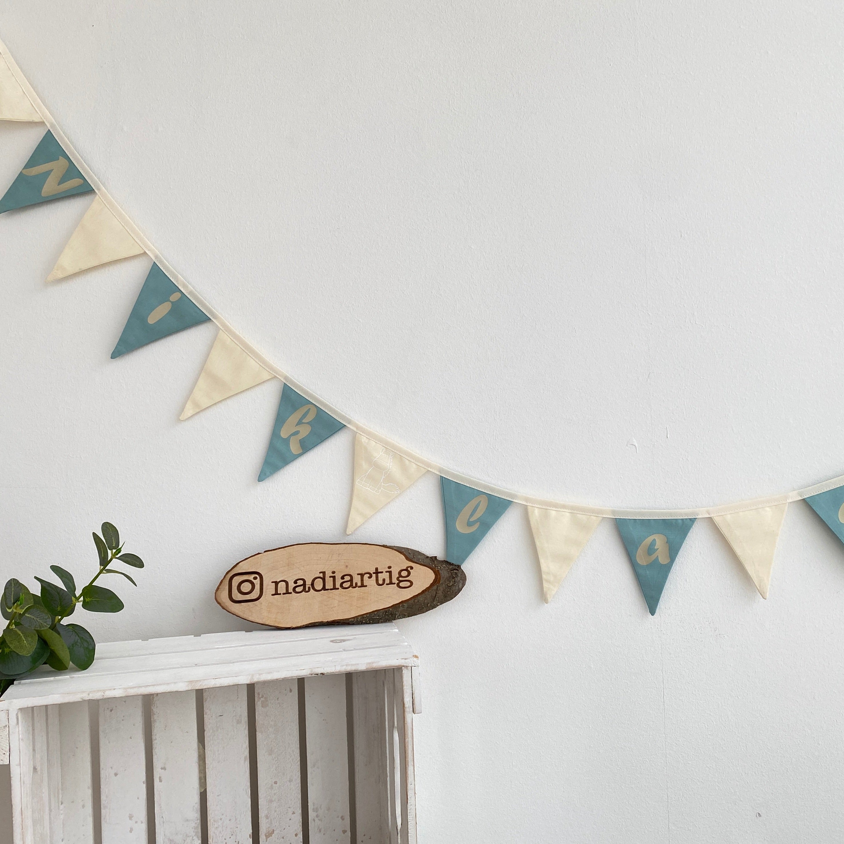 Wimpelkette für Kinderzimmer