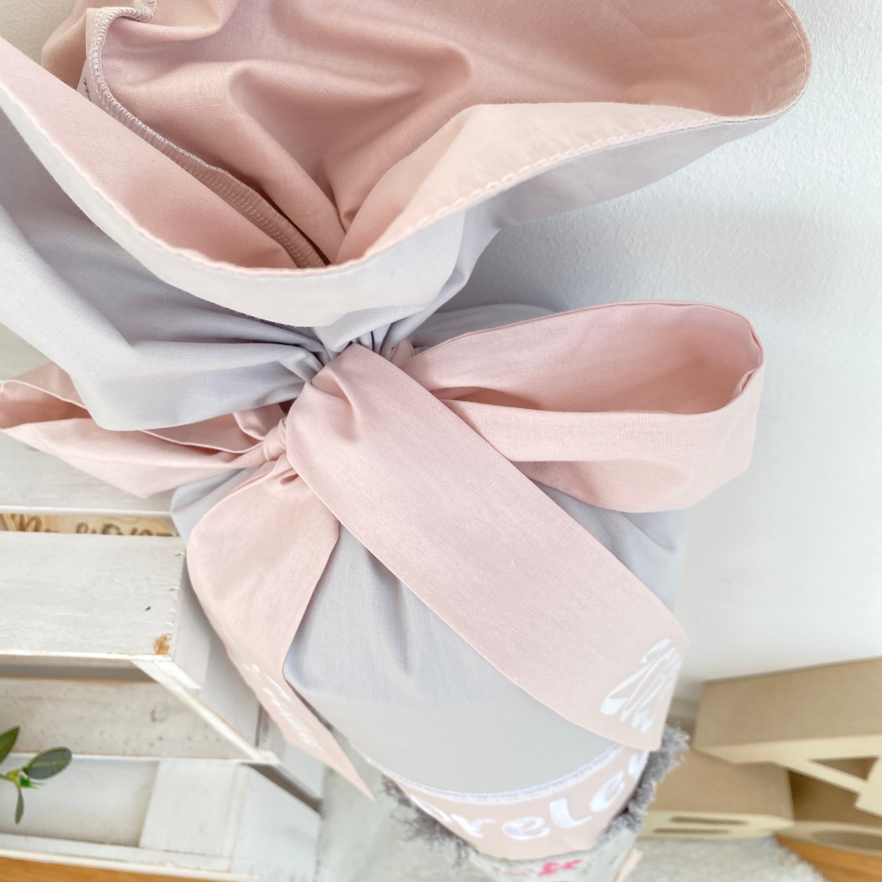 Schultüte Koala Bär in hellgrau/puderrosé