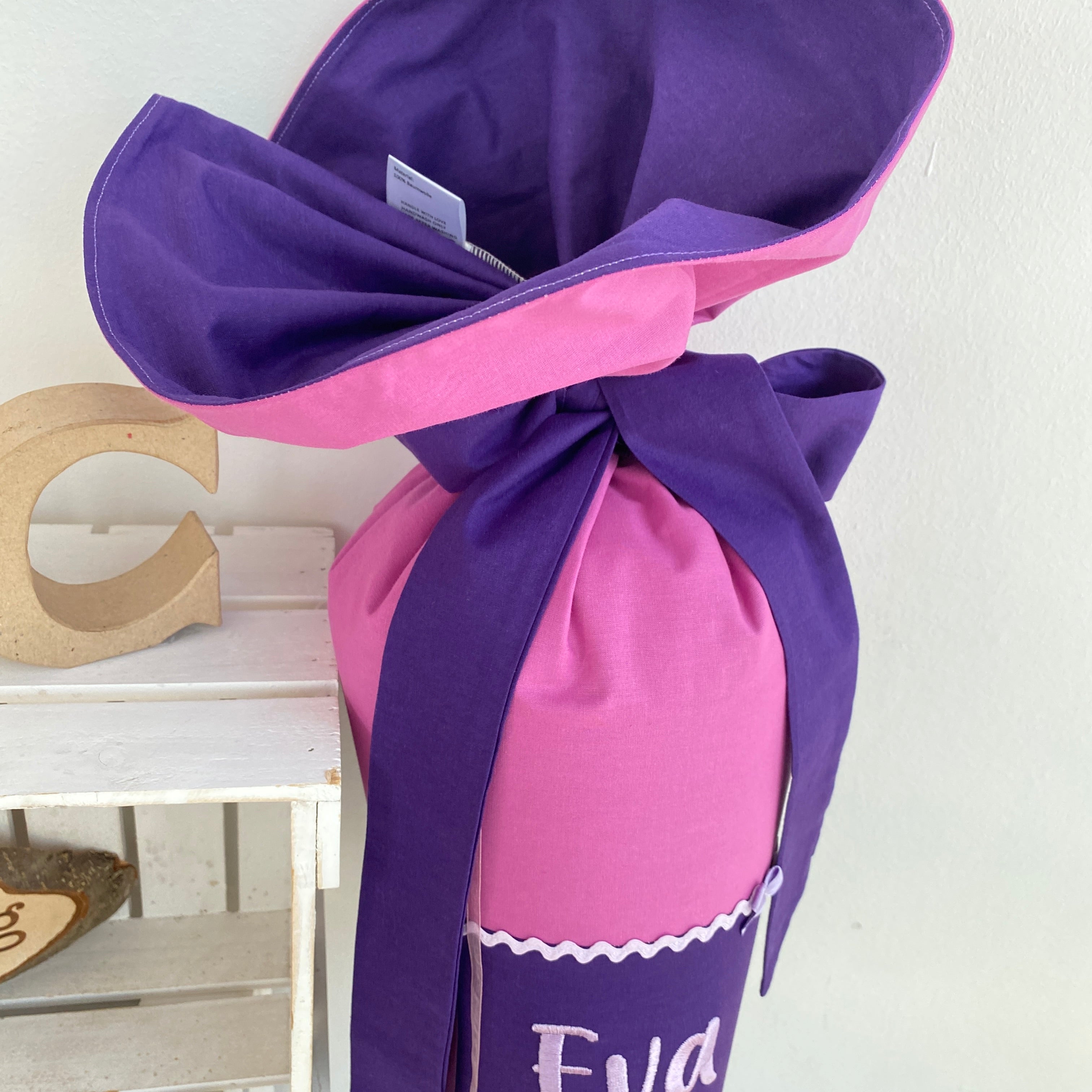 Schultüte Kolibri in lila