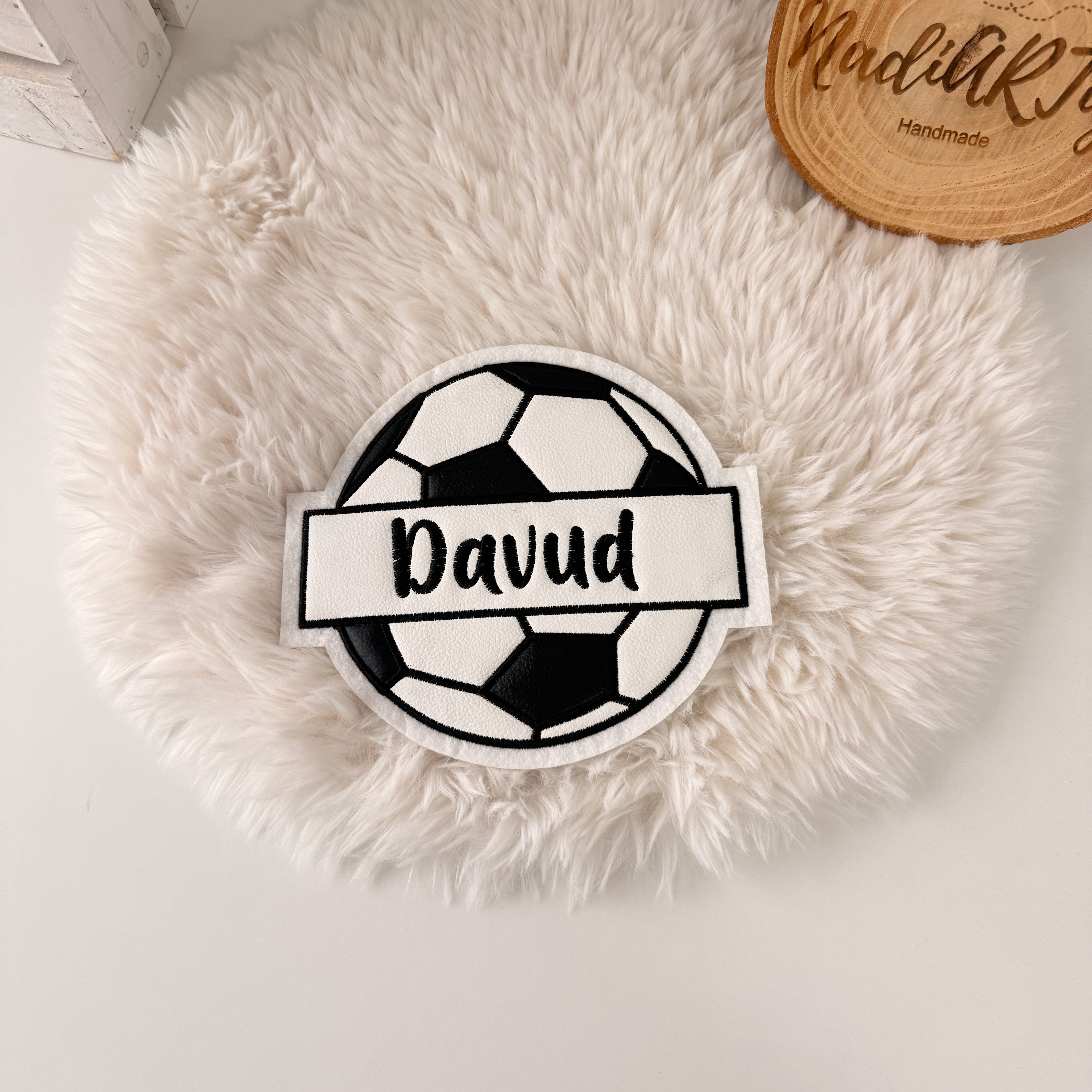 Fußball Patch/Aufnäher - in 2 Größen