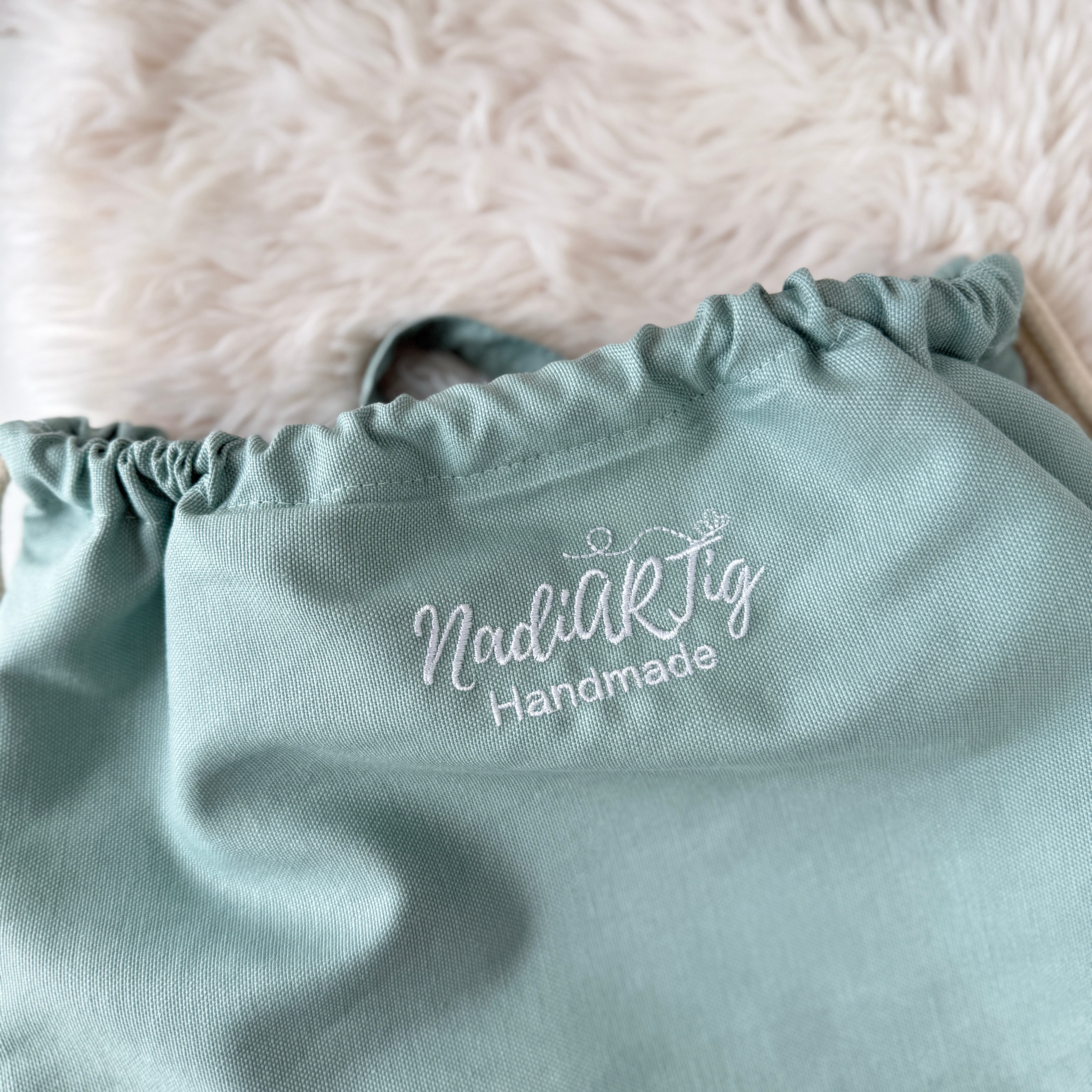 Kindergartenbeutel für Wechselwäsche - Motiv Boho Fuchs (wasserabweisend)