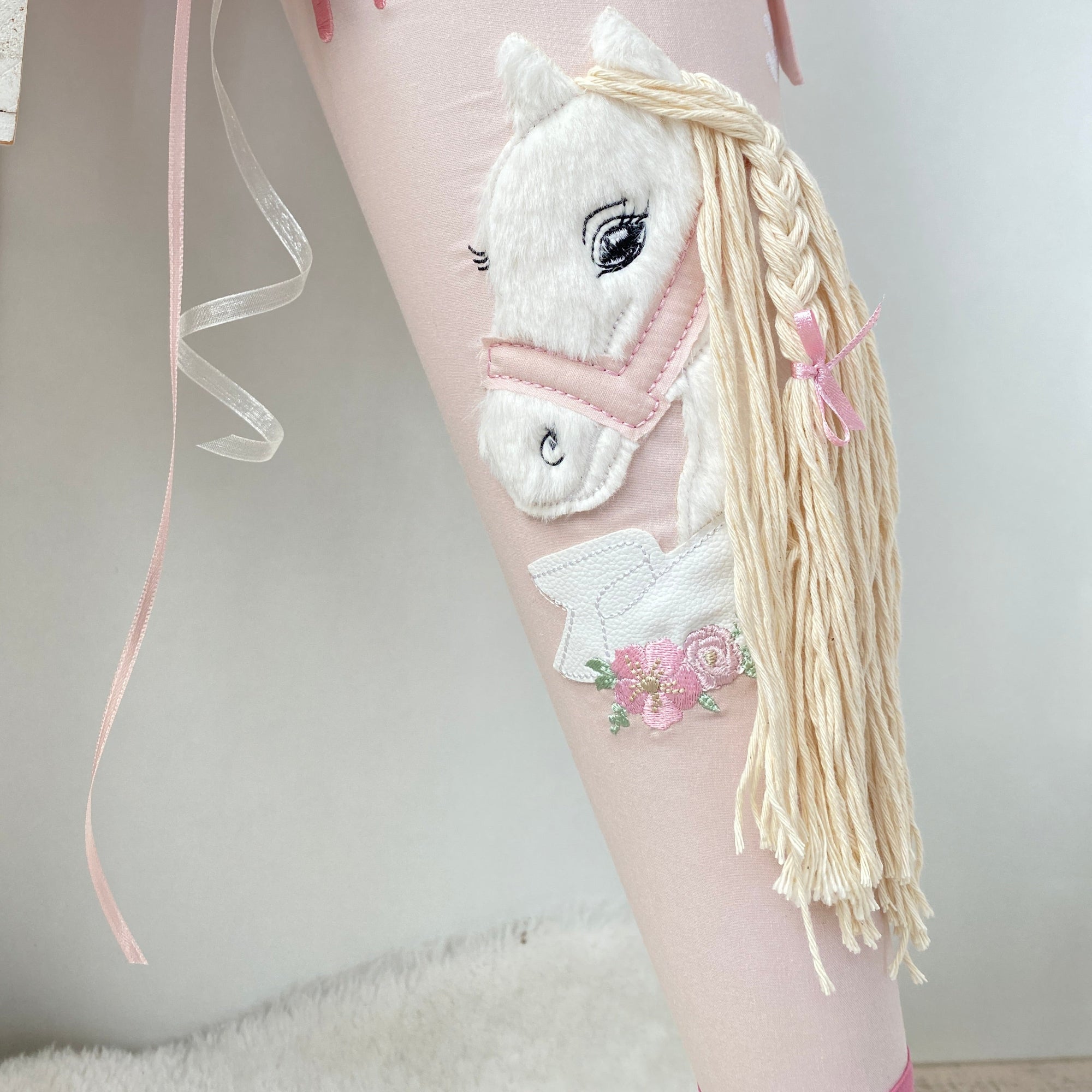 Schultüte Boho Pony in altrosa/puderrosé