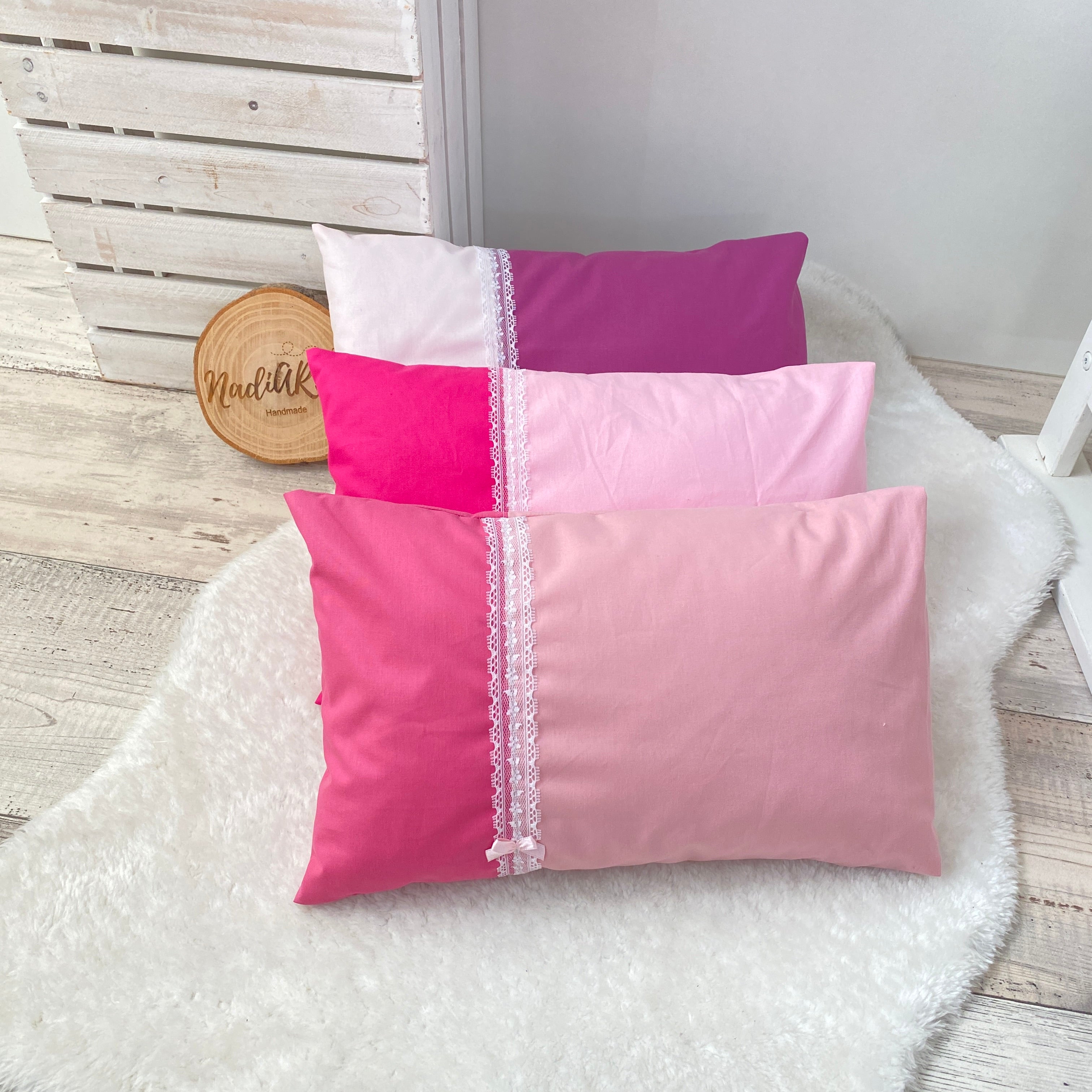 Kissen mit Namen, Farben nach Wunsch