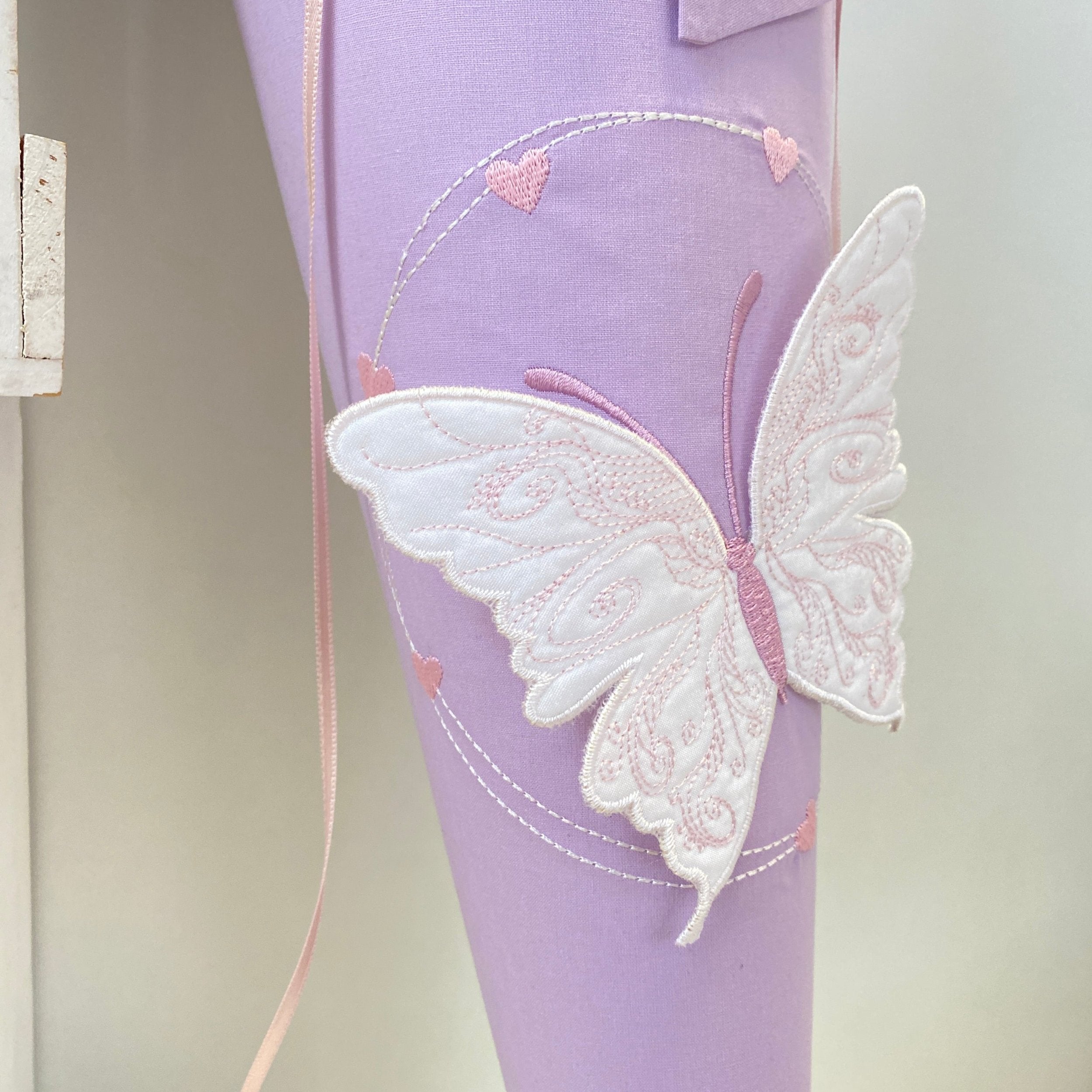 Schultüte 3D-Schmetterling in lila/flieder