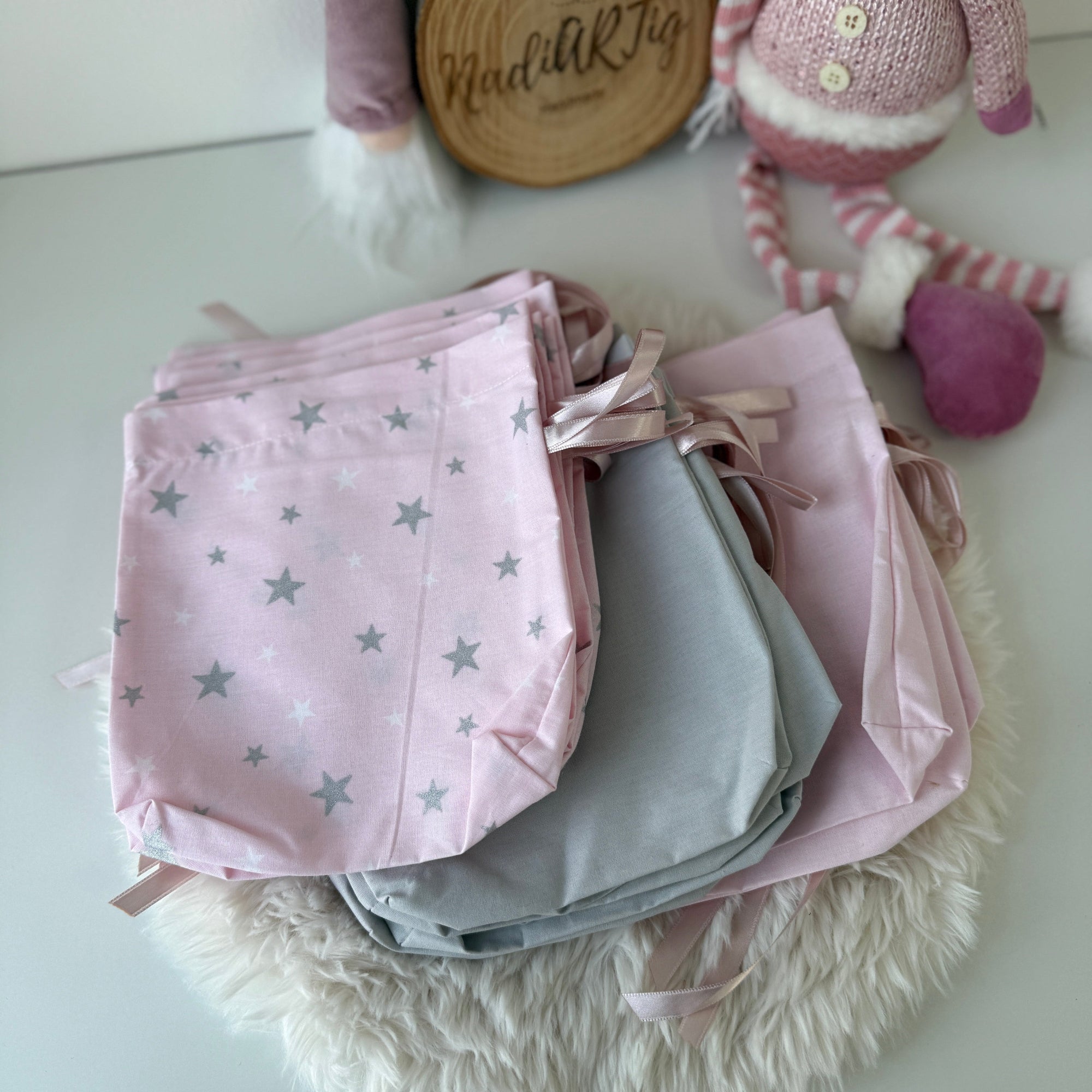 Adventskalender Säckchen für Mädchen handmade