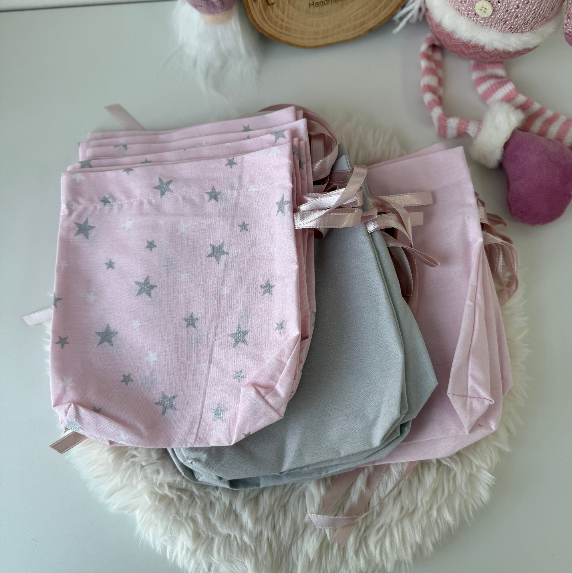 Adventskalender Säckchen für Mädchen handmade