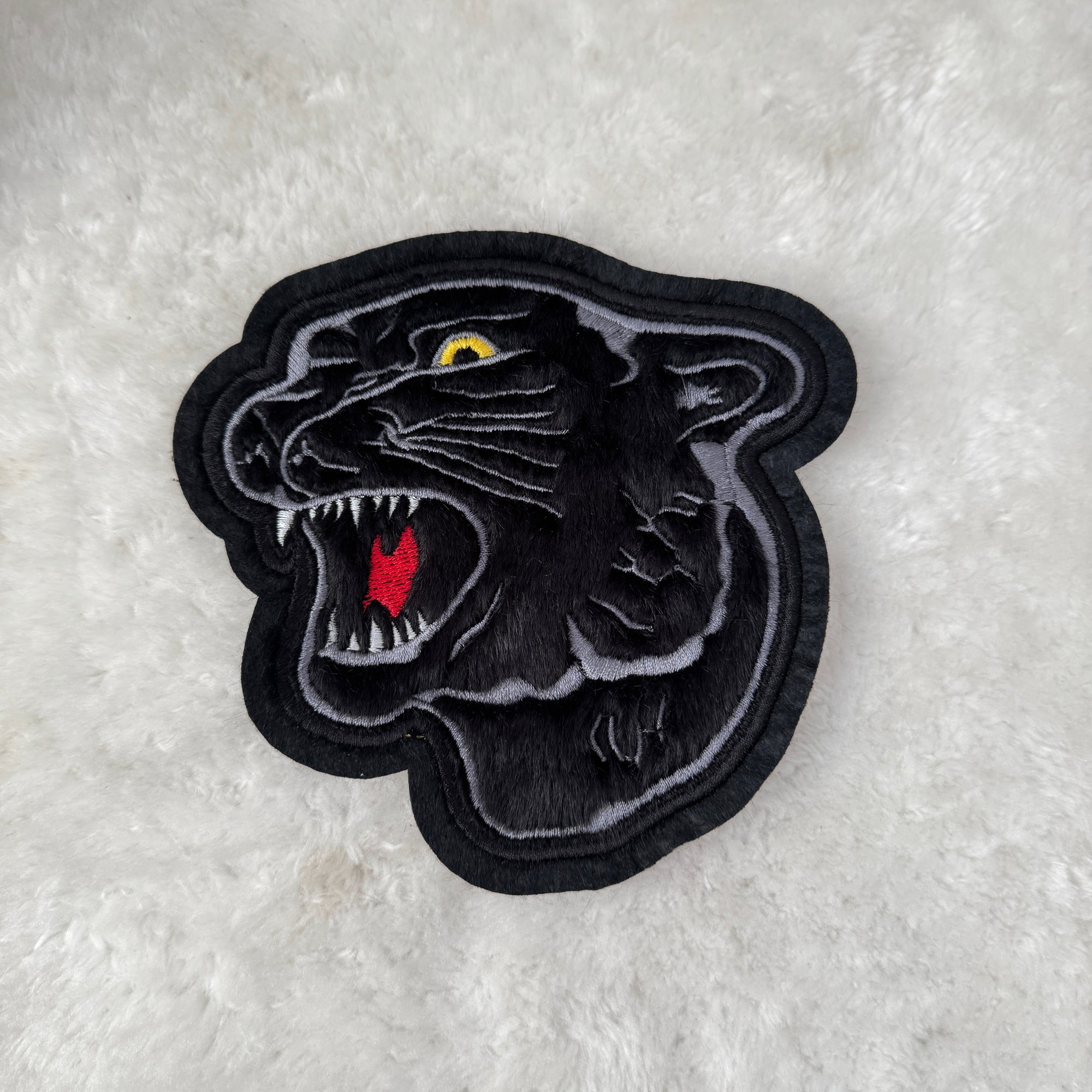 Aufnäher Wild Cat Chiko schwarzer Panther