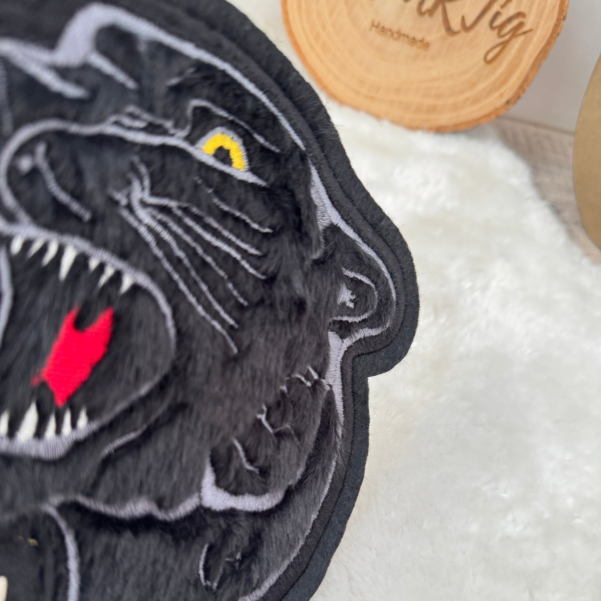 Aufnäher Wild Cat Chiko schwarzer Panther