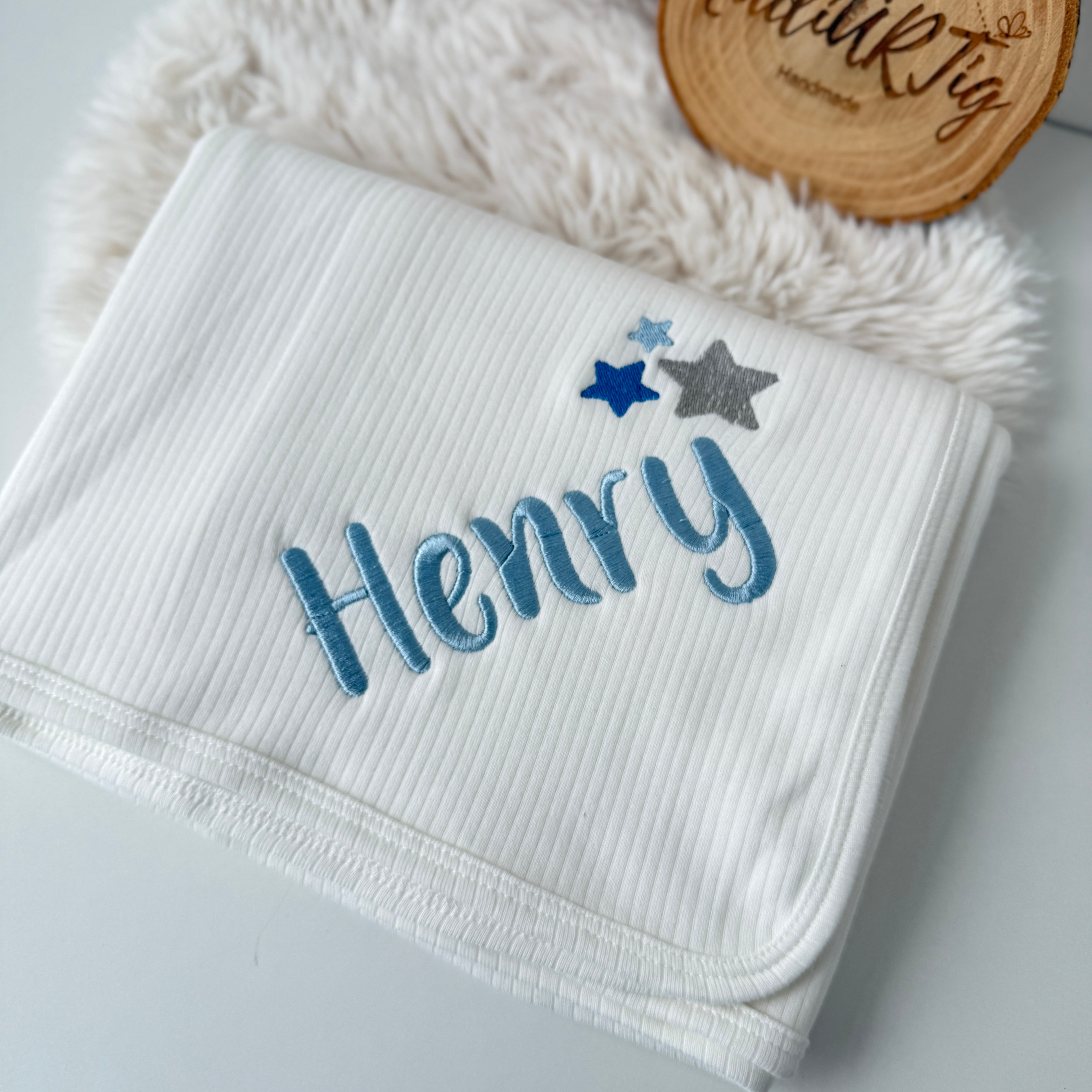 Baby-Decke mit Namen