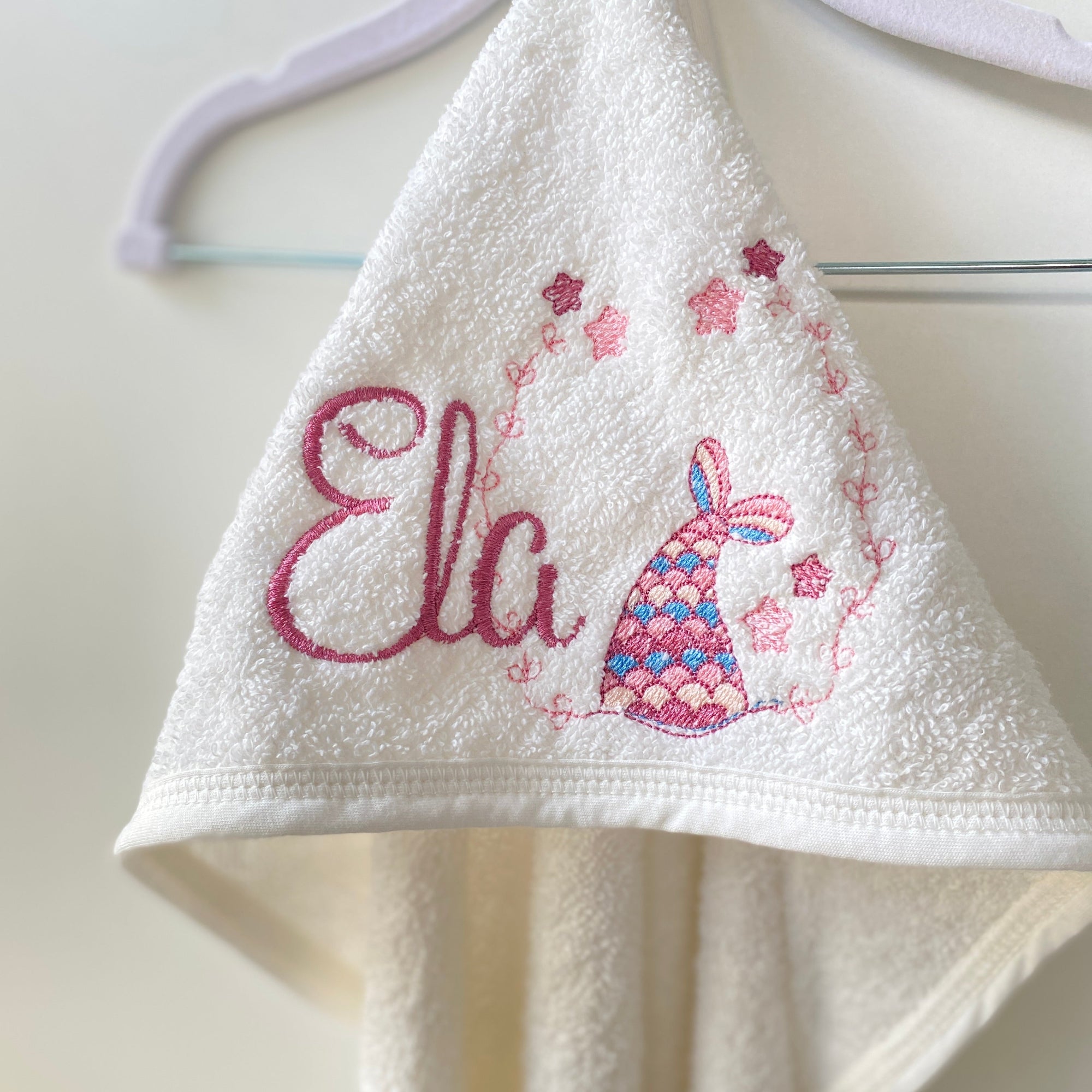 Baby Badehandtuch mit Namen