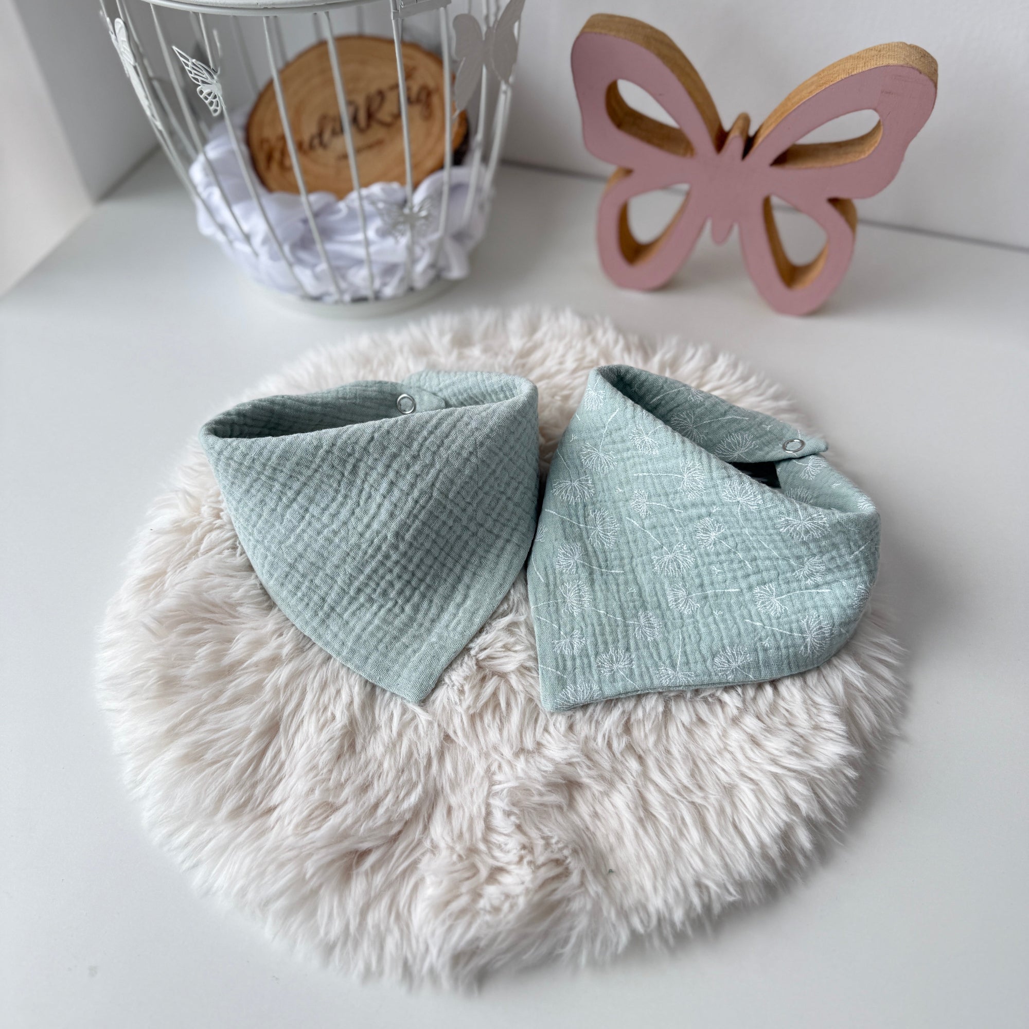 Baby Musselin Halstuch mit Namen