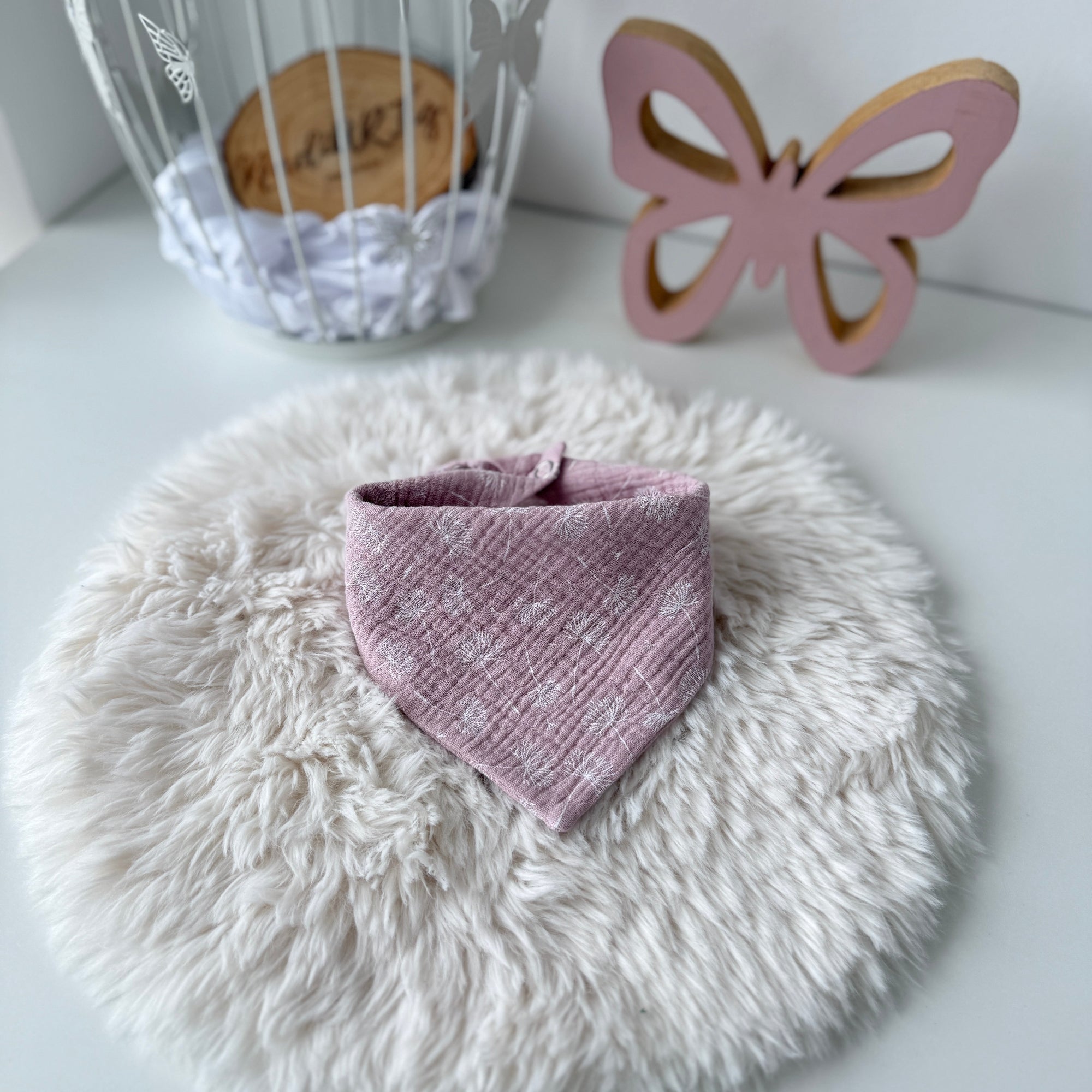 Baby Musselin Halstuch mit Namen