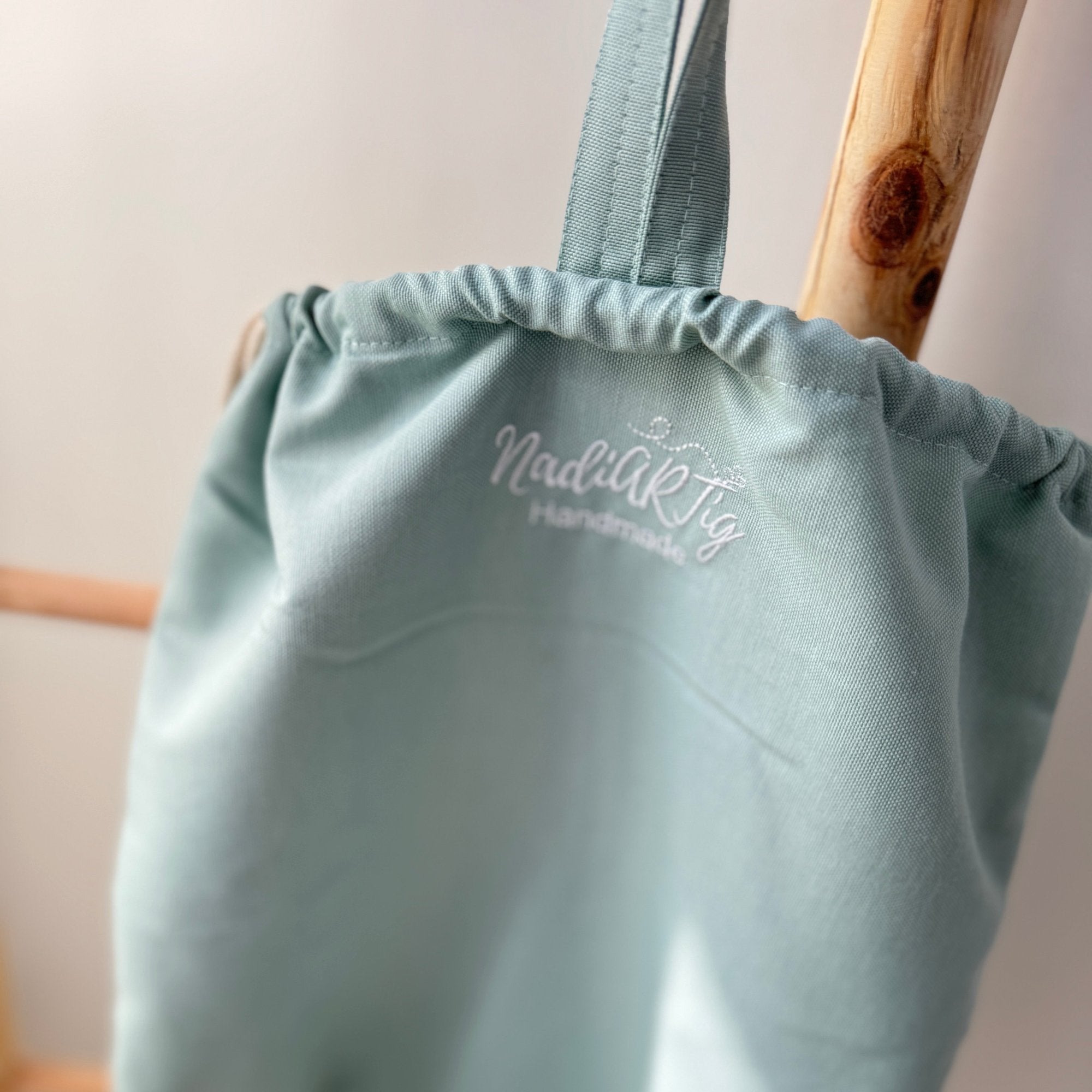 Kindergartenbeutel für Wechselwäsche - Motiv Boho Fuchs (wasserabweisend)