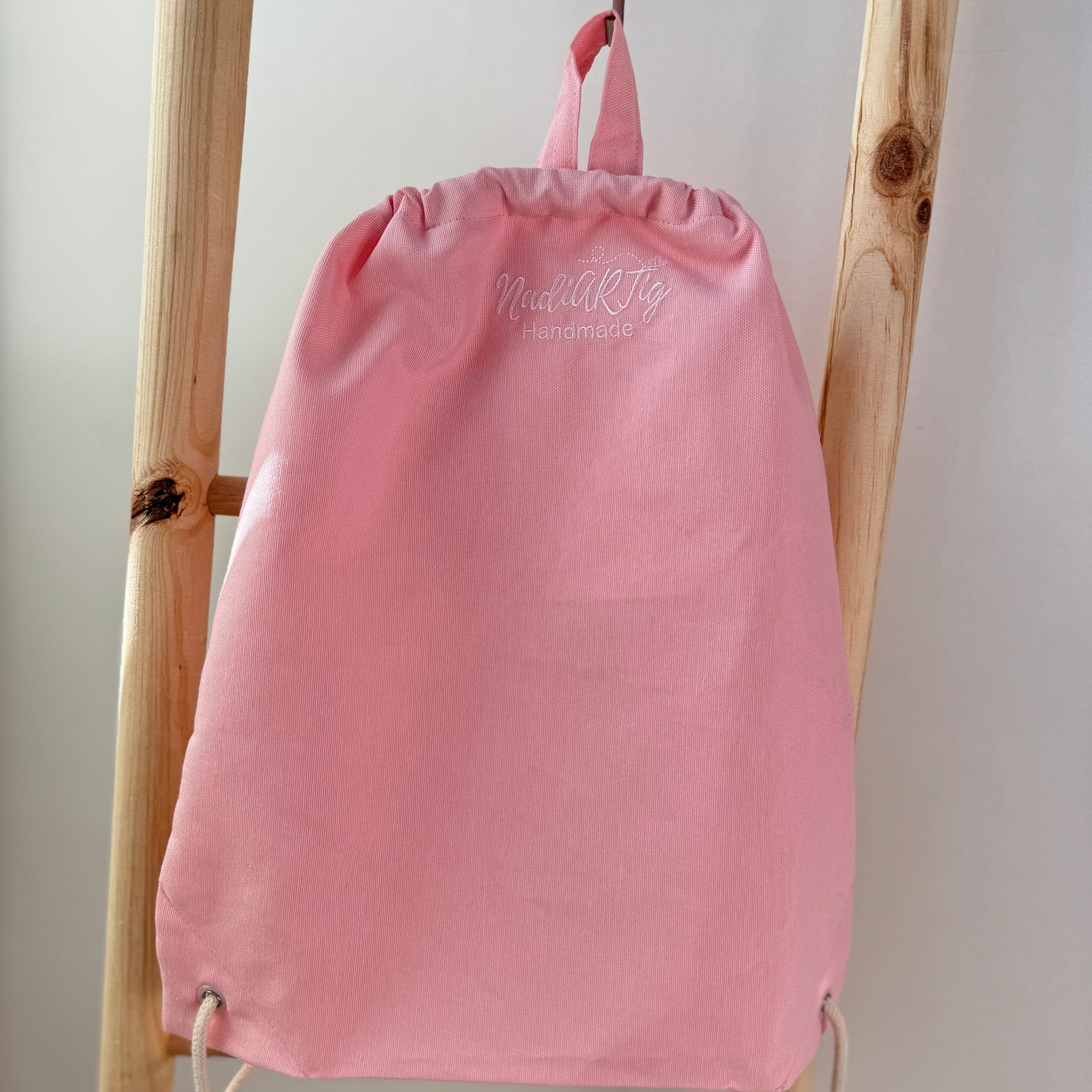 Kindergartenbeutel Pferd rosa (wasserabweisend)