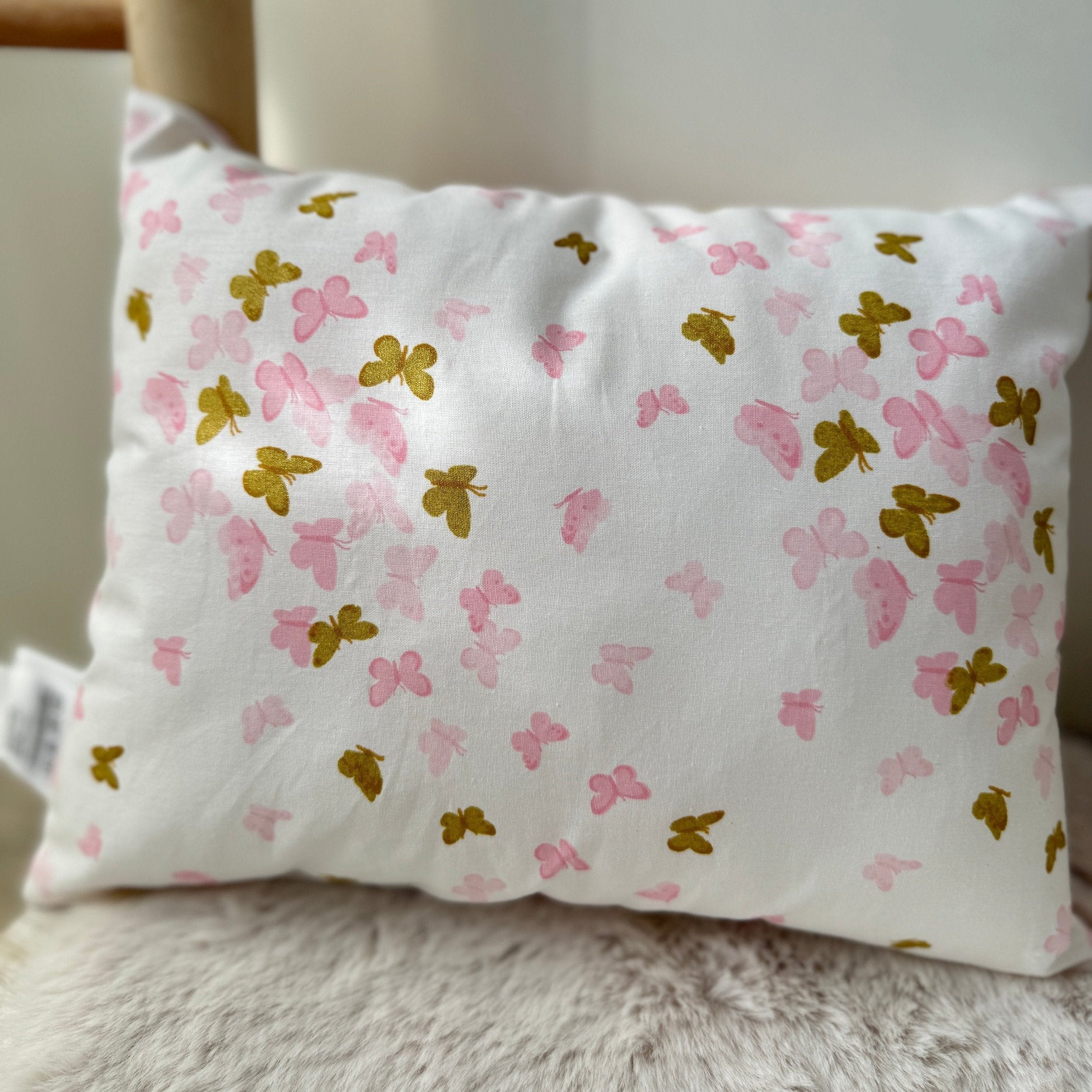 Kissen Hasenmädchen in Rosé