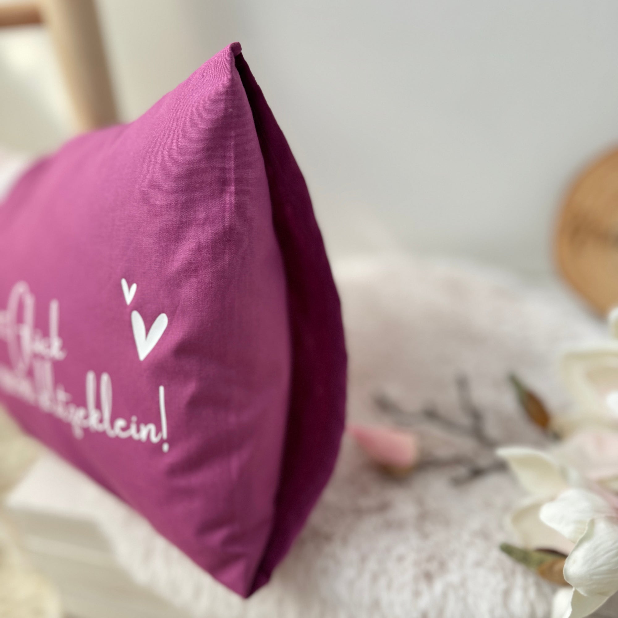 Kissen zur Geburt - Spruch