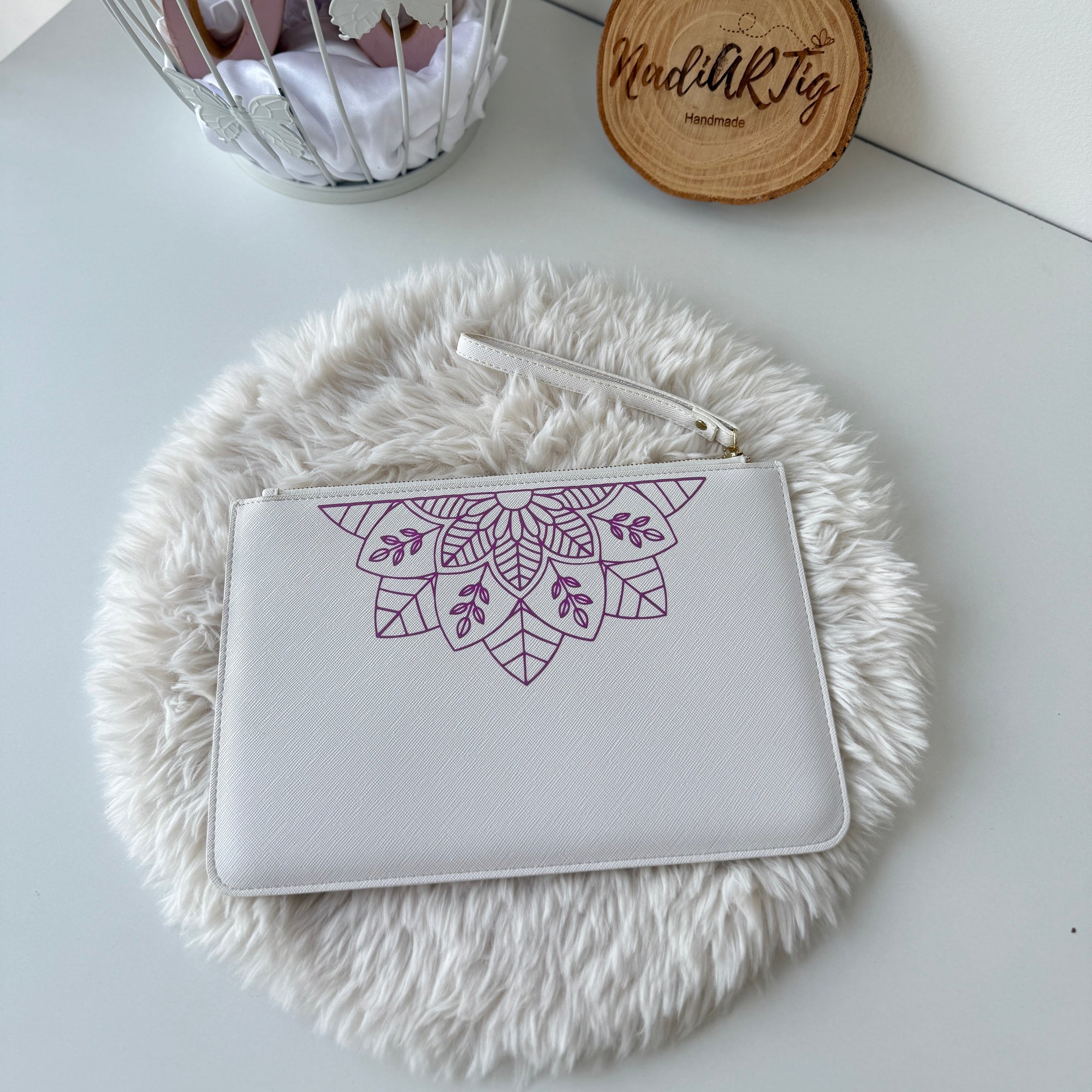 Clutsch mit Mandala-Design / Einzelstück