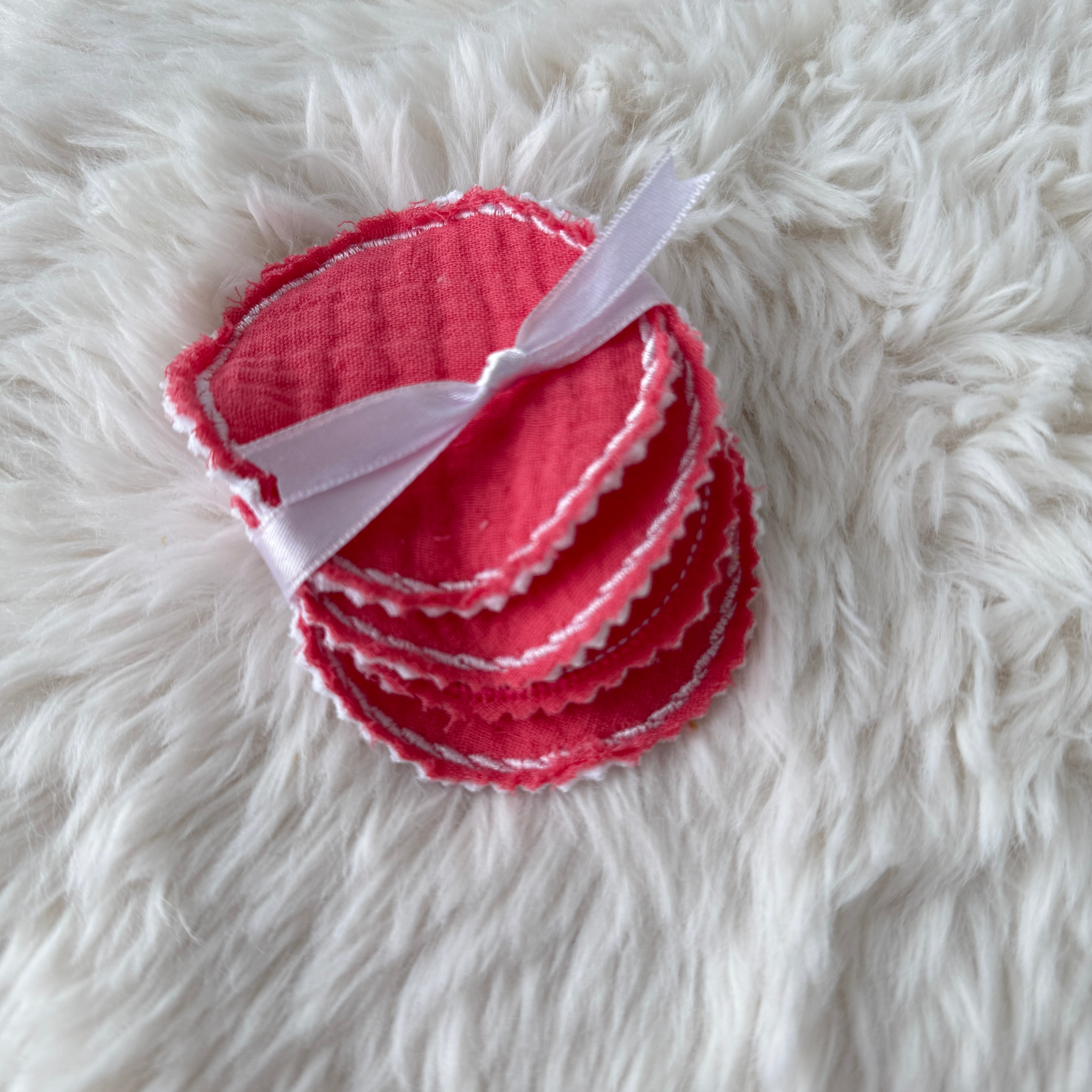 Abschminkpads 100% Baumwolle/Musselin