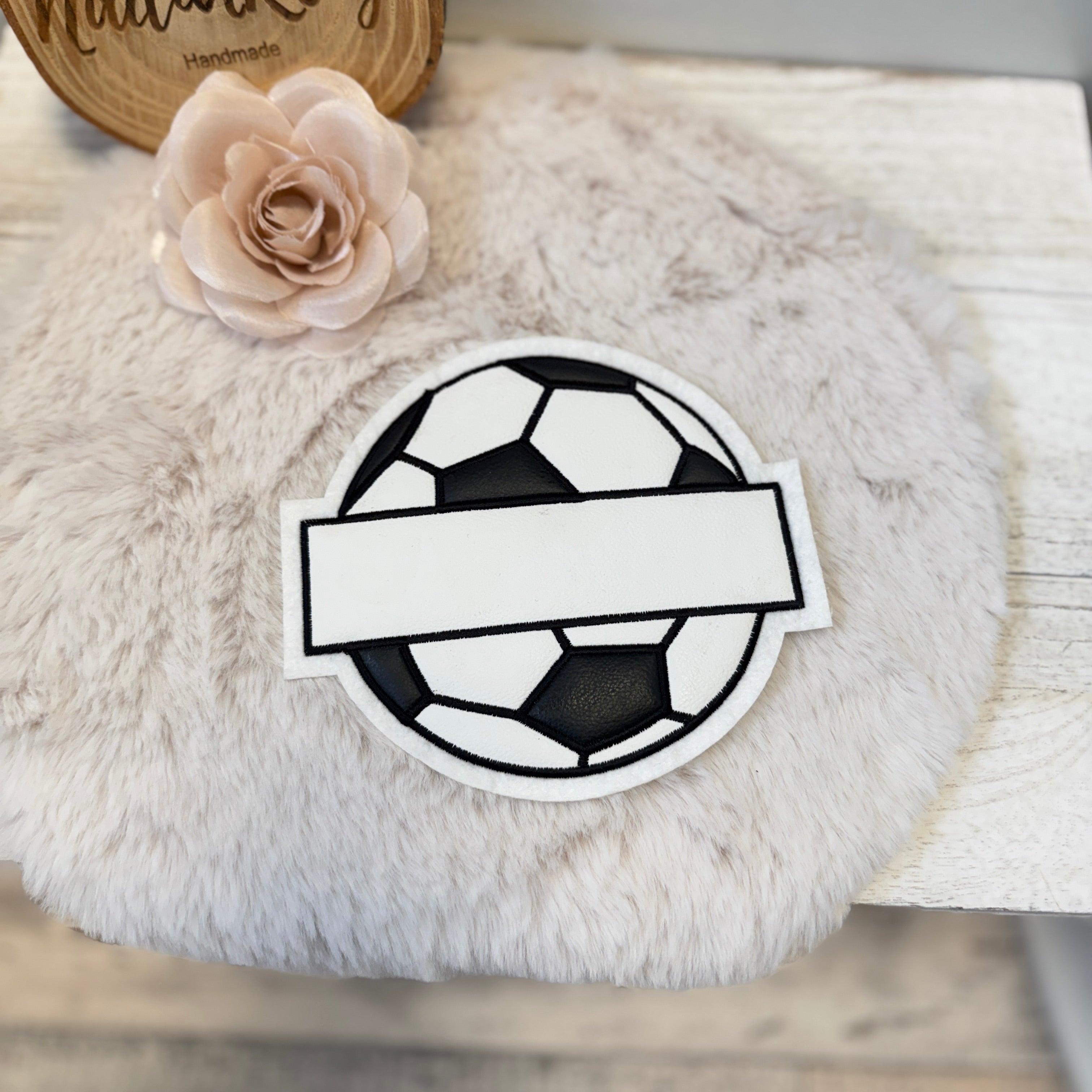 Fußball Patch/Aufnäher in 2 Größen