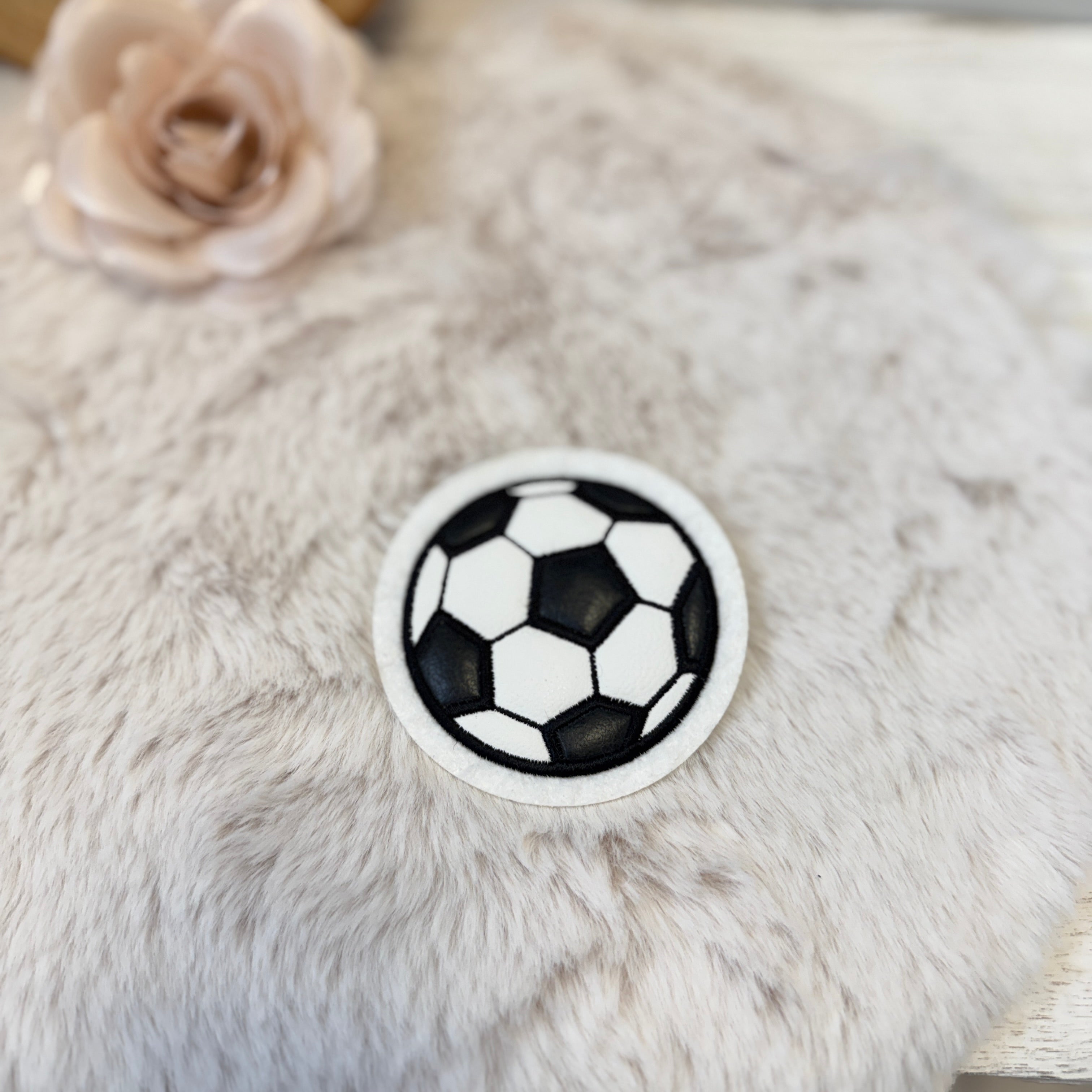 Fußball Patch/Aufnäher in 2 Größen