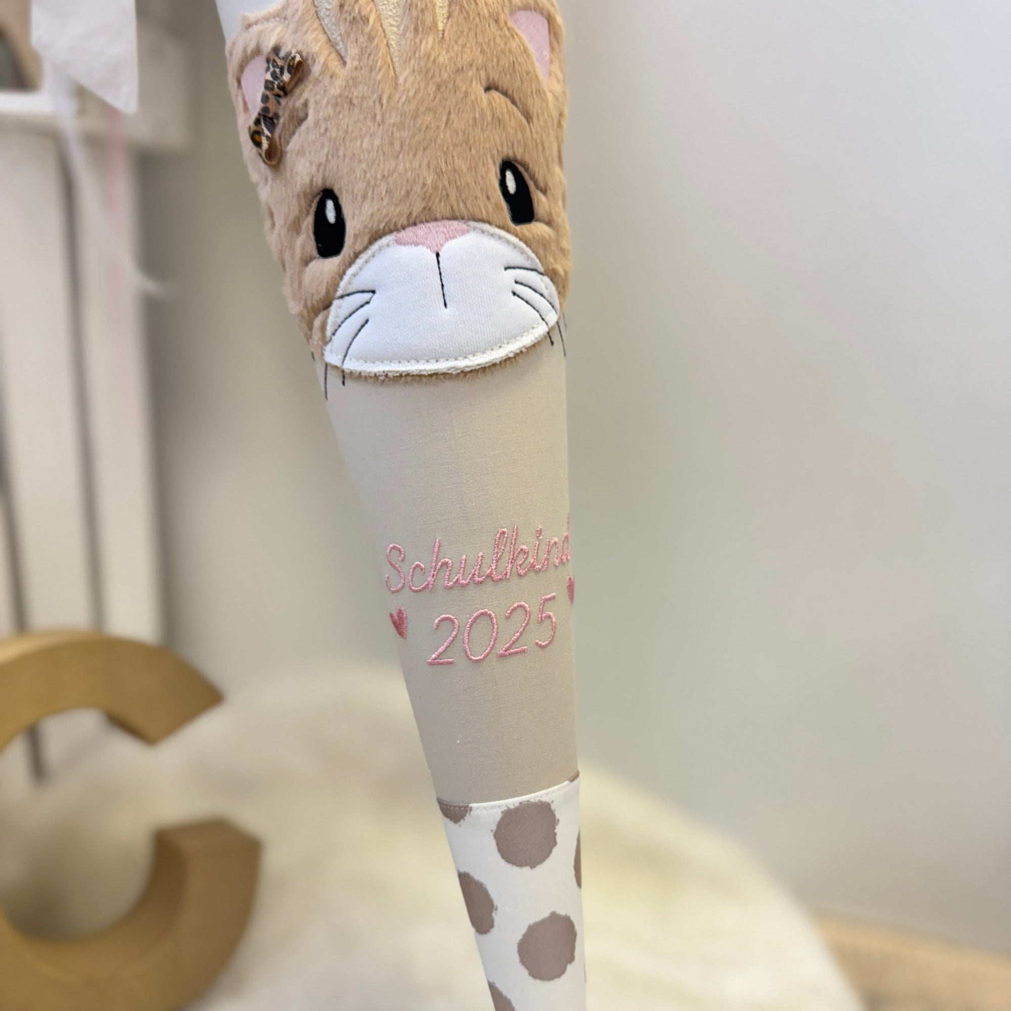 Datum oder kurzer Zusatz-Text für die Schultüte