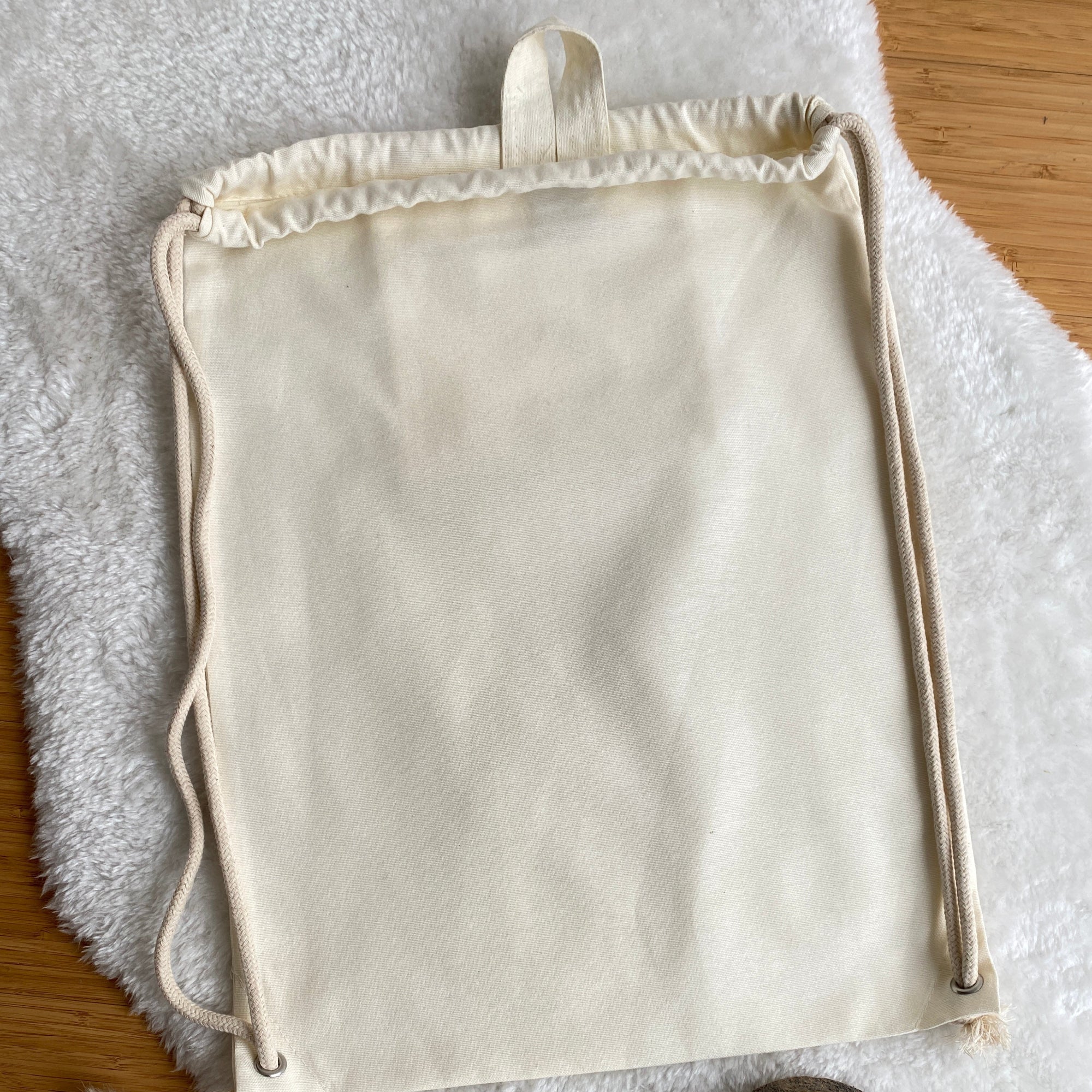 Kindergartenbeutel Pony im Herzkreis (wasserabweisend)