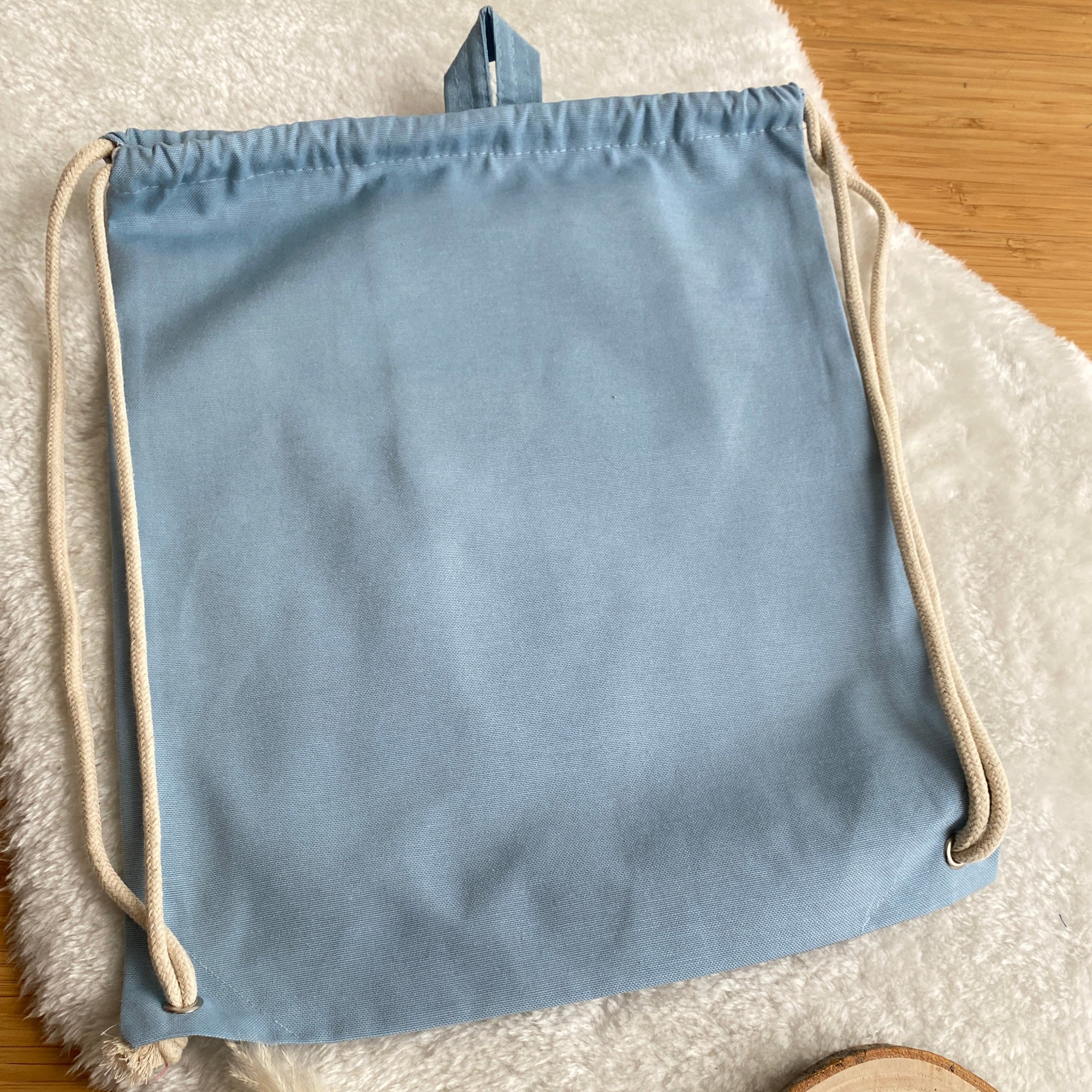 Kindergartenbeutel Pony im Herzkreis (wasserabweisend)