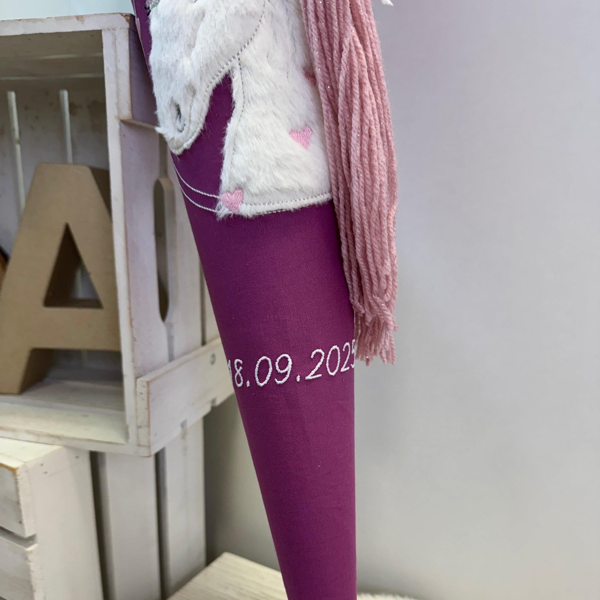 Datum oder kurzer Zusatz-Text für die Schultüte