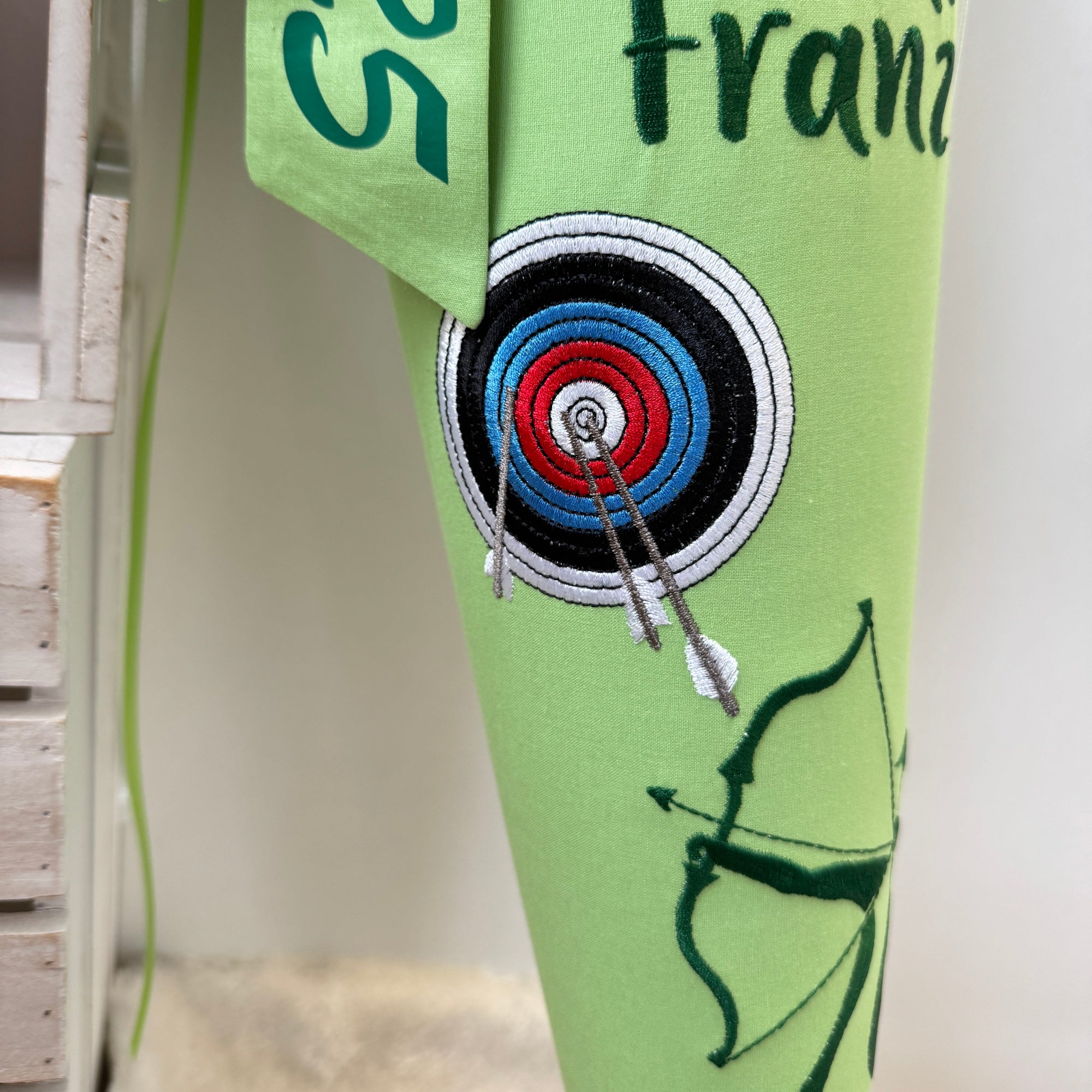 Schultuete Bogenschuetze gruen