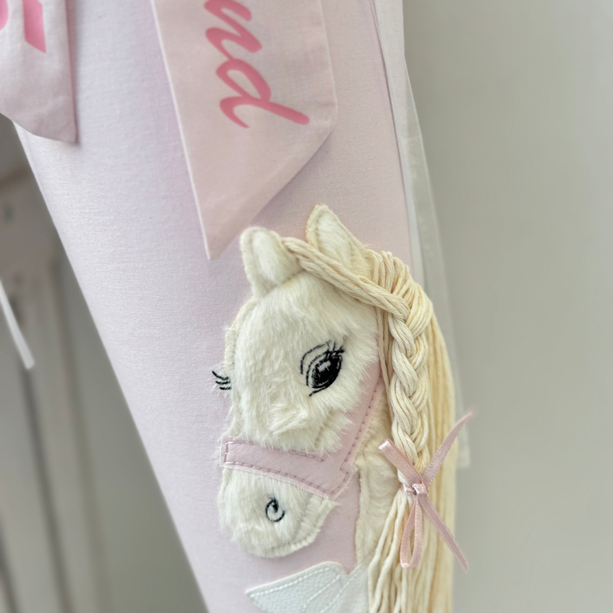 Schultuete Boho-Pony bunte Dots rosa