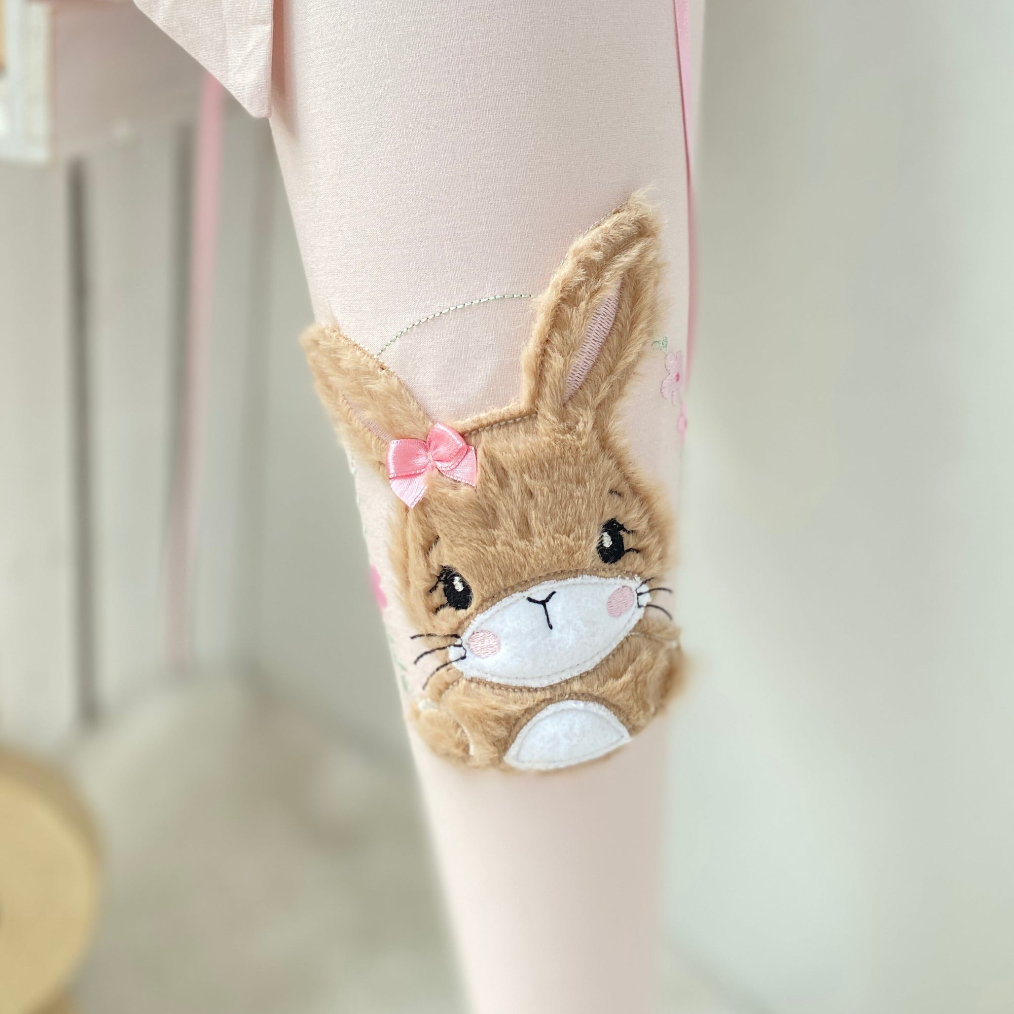 Schultuete Hase in altrosa-puder