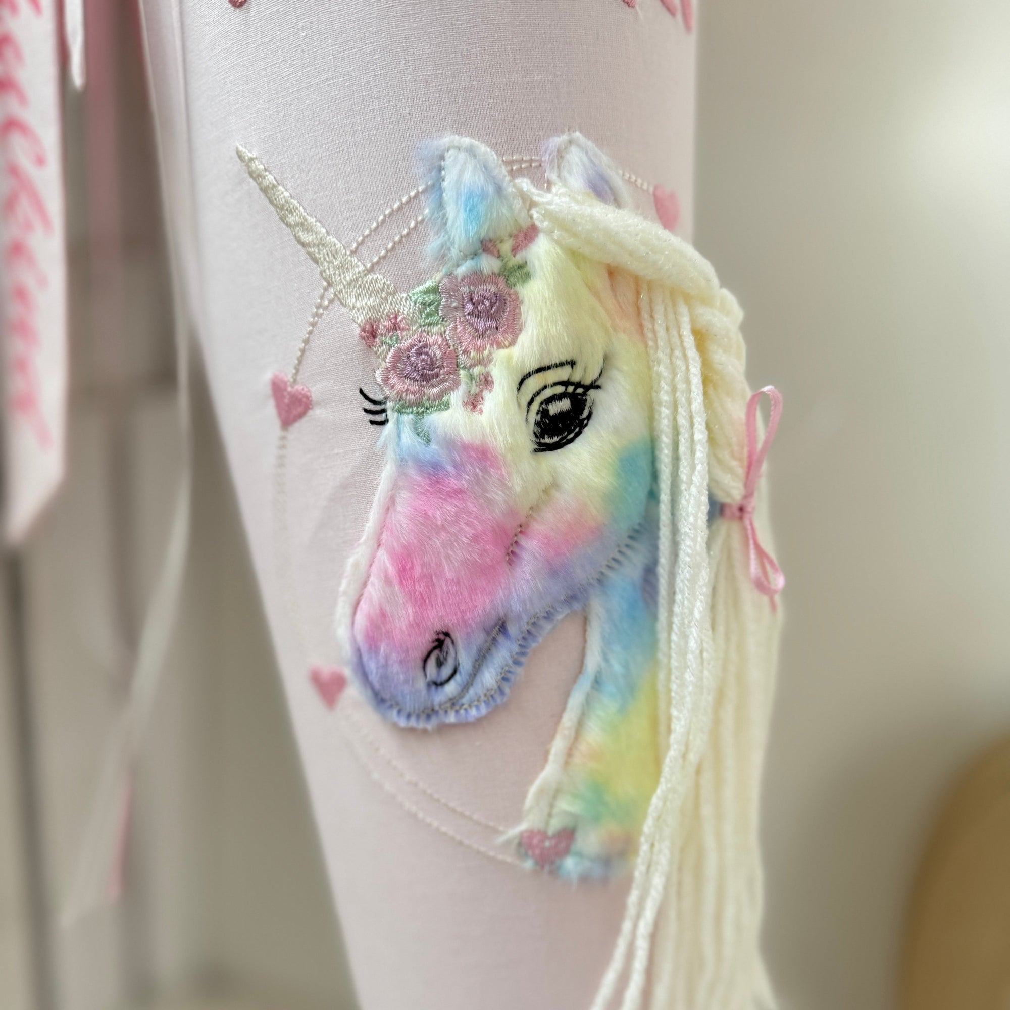 Schultute buntes Einhorn mit glitzer Mahne