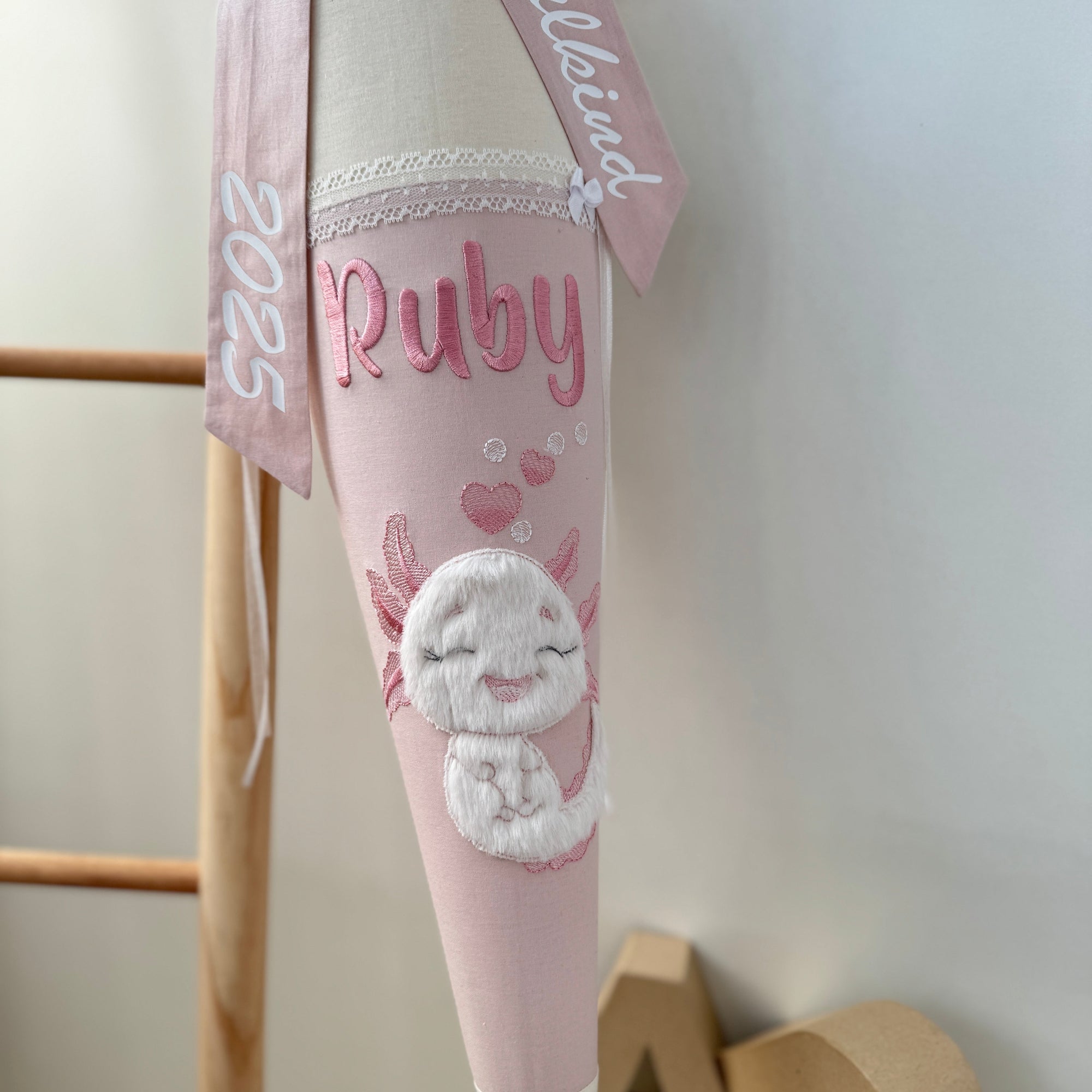 Schultute Axolotl Fisch albino rosa