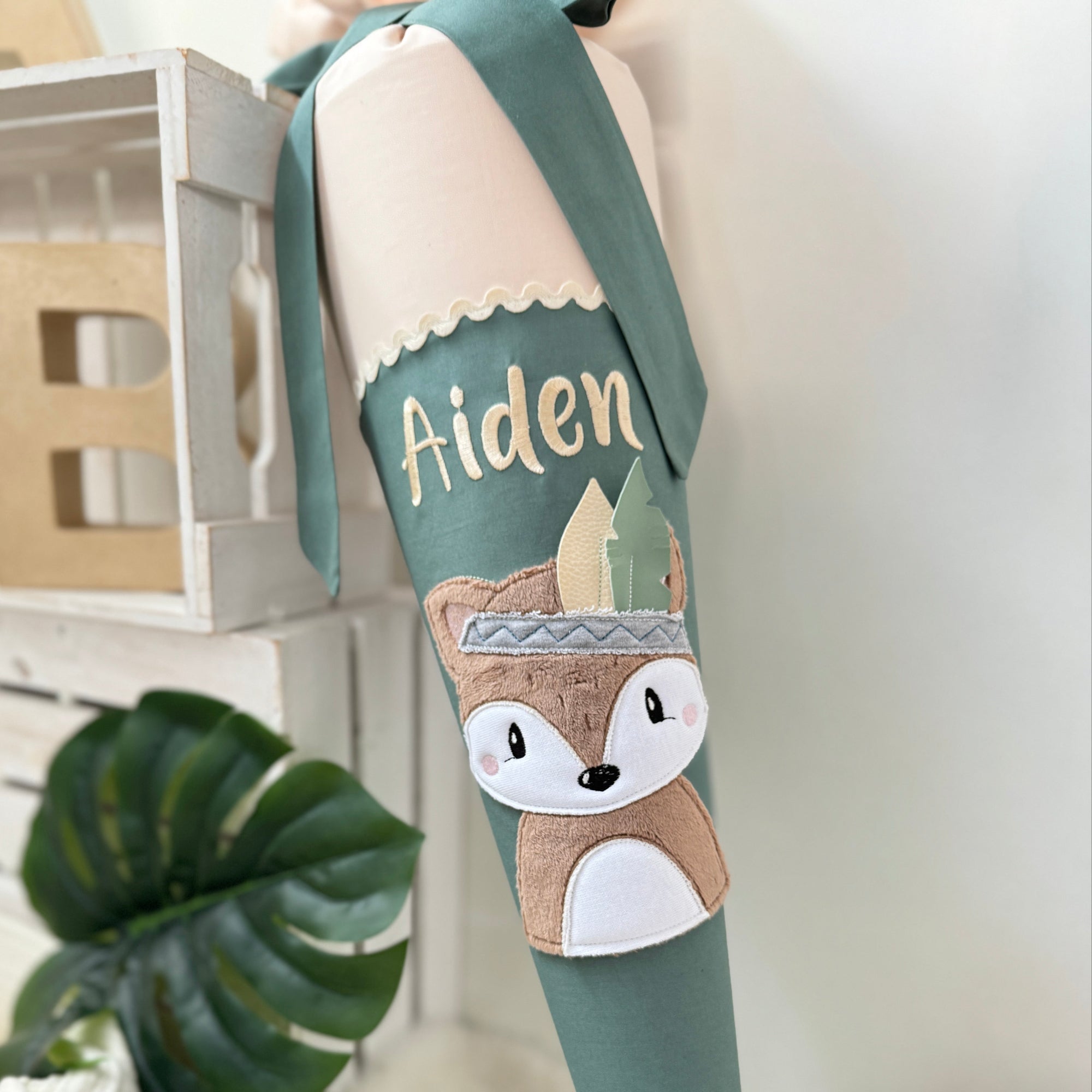 Schultute Boho Fuchs beige dusty green