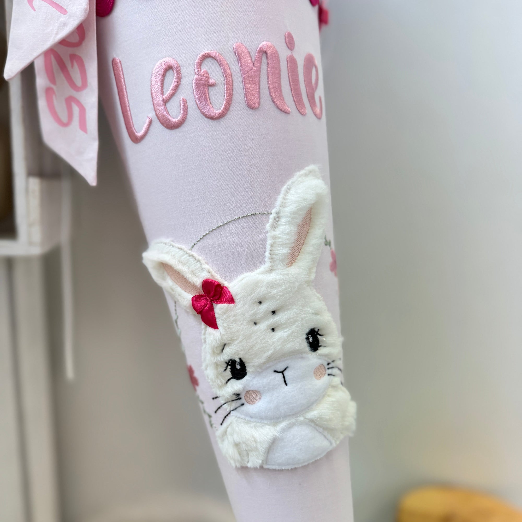 Schultute Hase in lila rosa pink