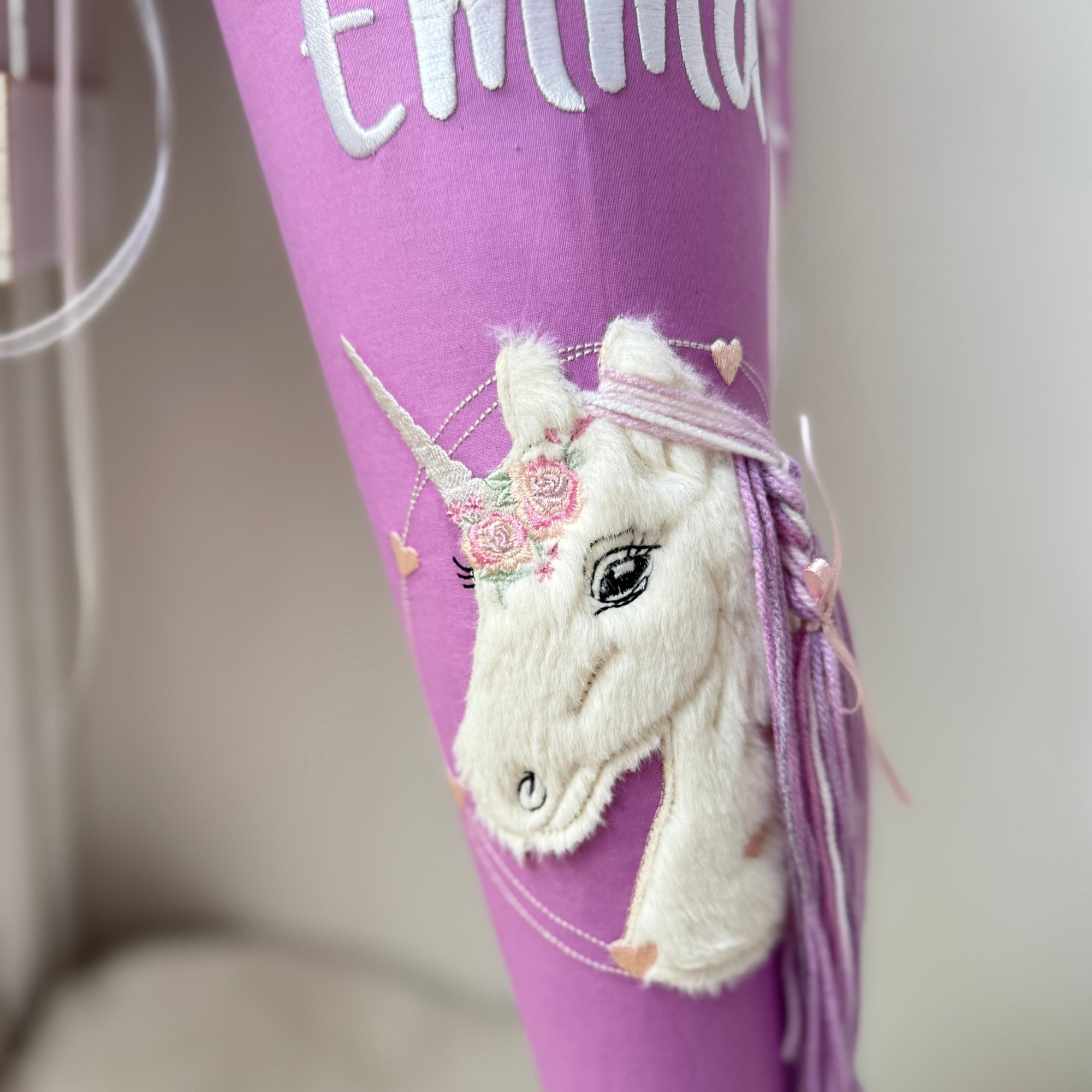 Schultute Lassig purple flieder einhorn