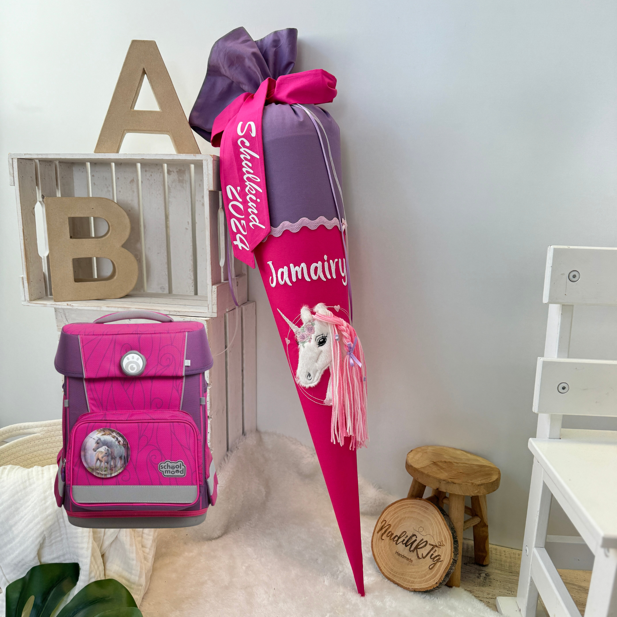 Schultute einhorn School mood luisa