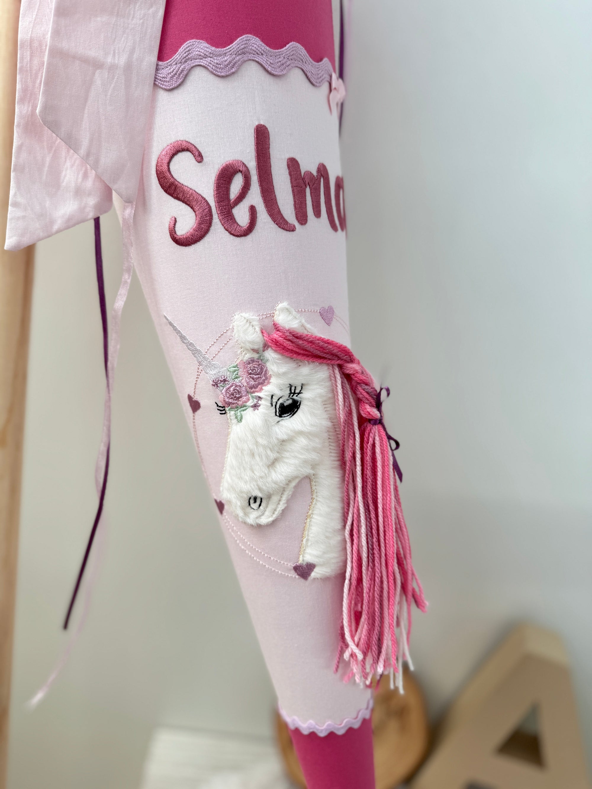 Schultute einhorn himbeere