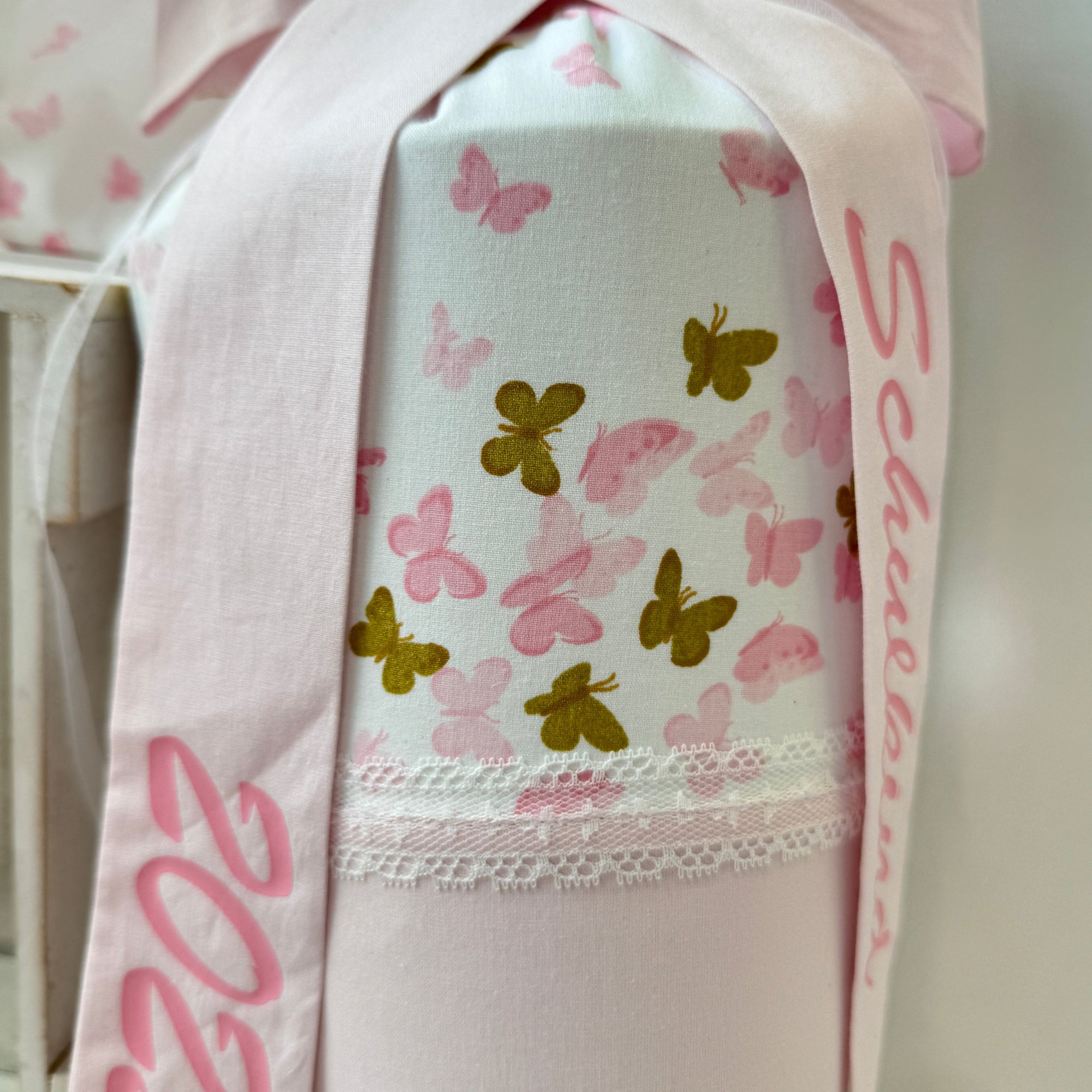 Zuckertute Schwan in zartem rosa