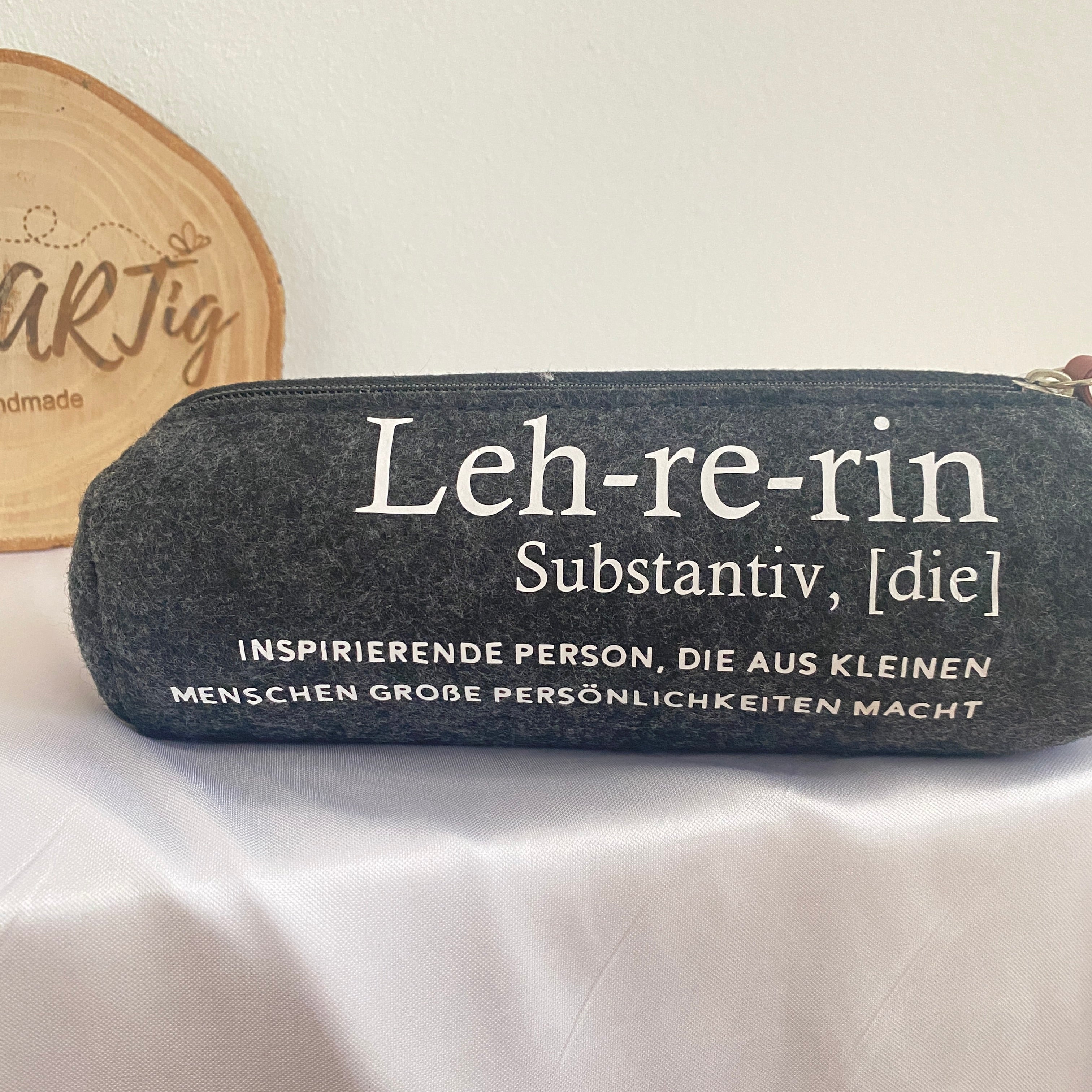 Lehrerin Federmäppchen