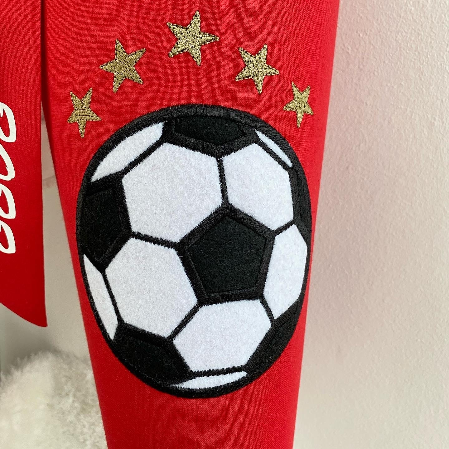 Schultüte Fußball - rot/weiß/blau - Bayern München Fan