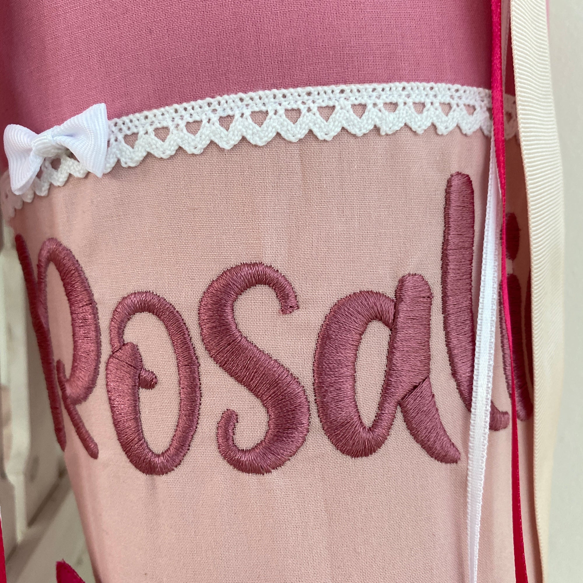 Schultüte Schmetterlinge in beere/puder