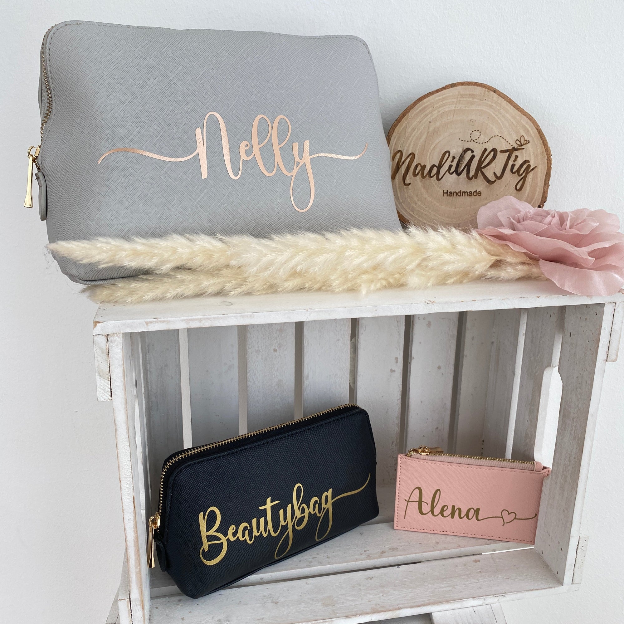 Geldbörse Damen personalisiert | Portemonnaie mit Name