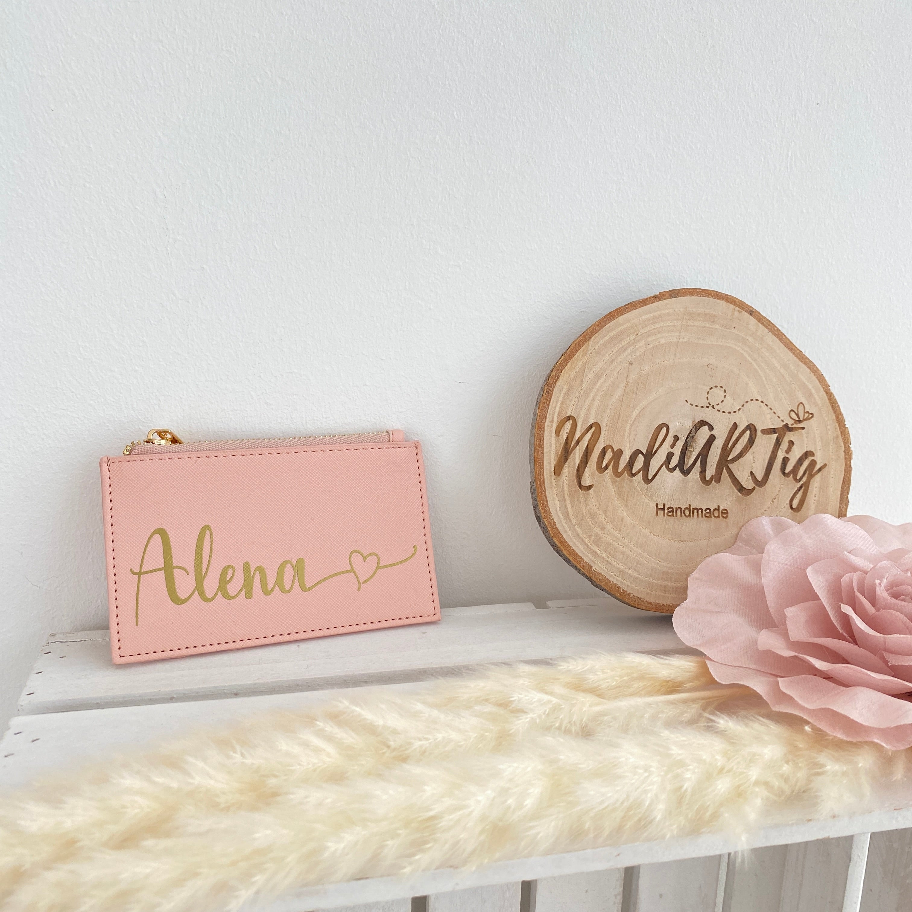 Geldbörse Damen personalisiert | Portemonnaie mit Name