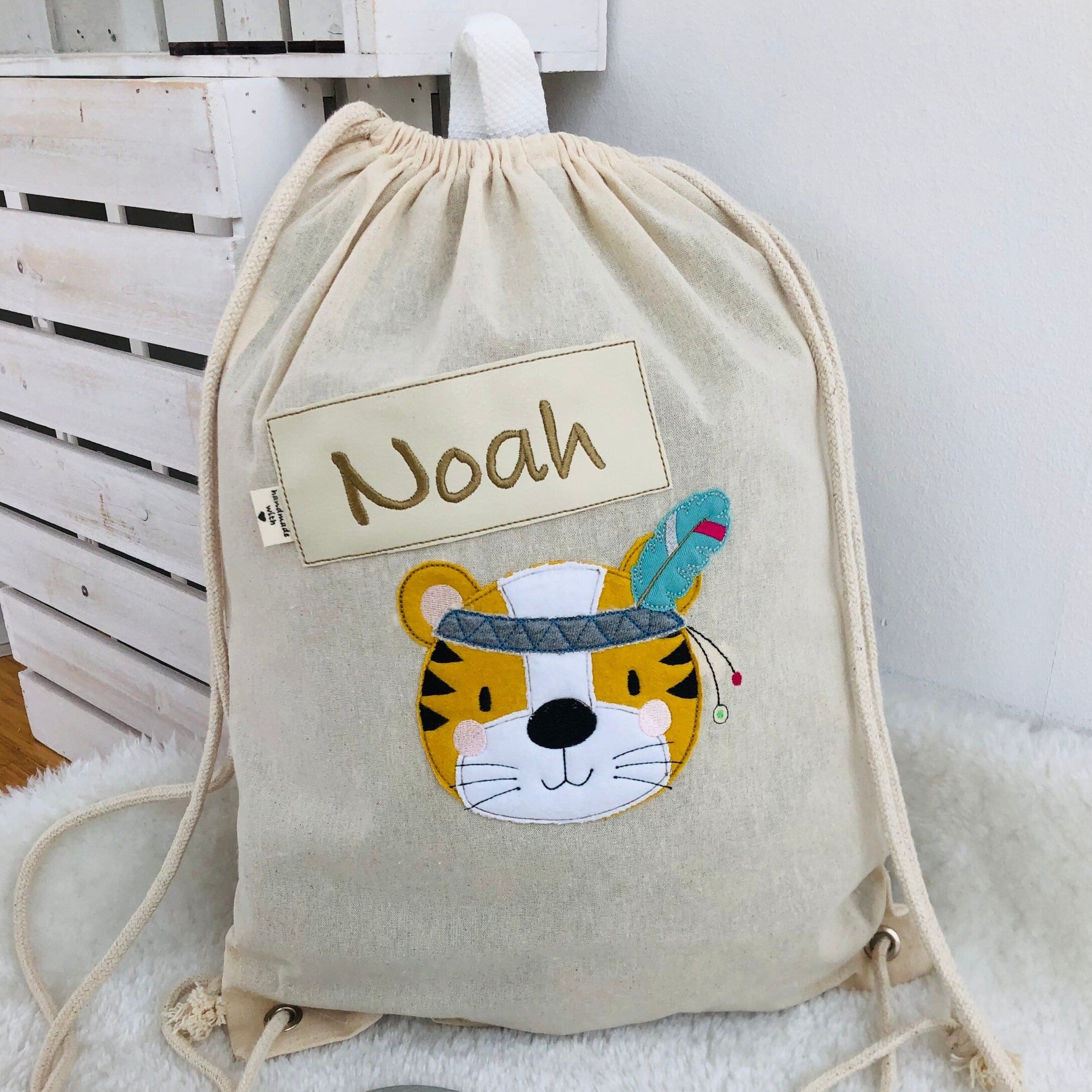 Beutel für Wechselwäsche Tiger